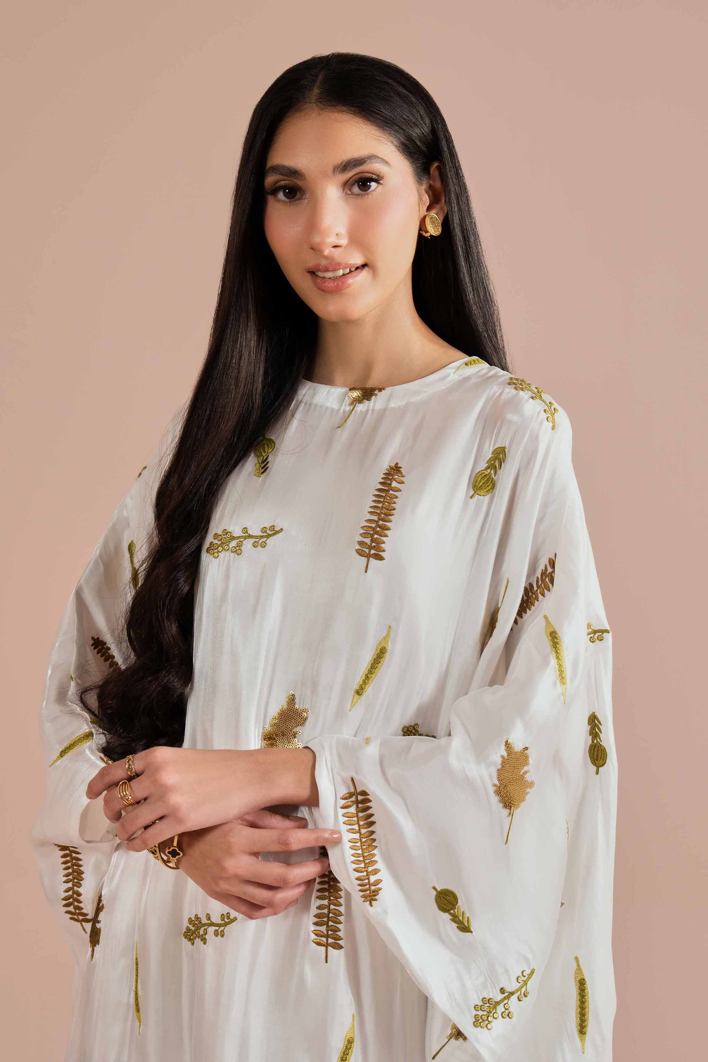 Embroidered Dress - FS26-01 for Women - Pret Collection | Nishat | Shop Online