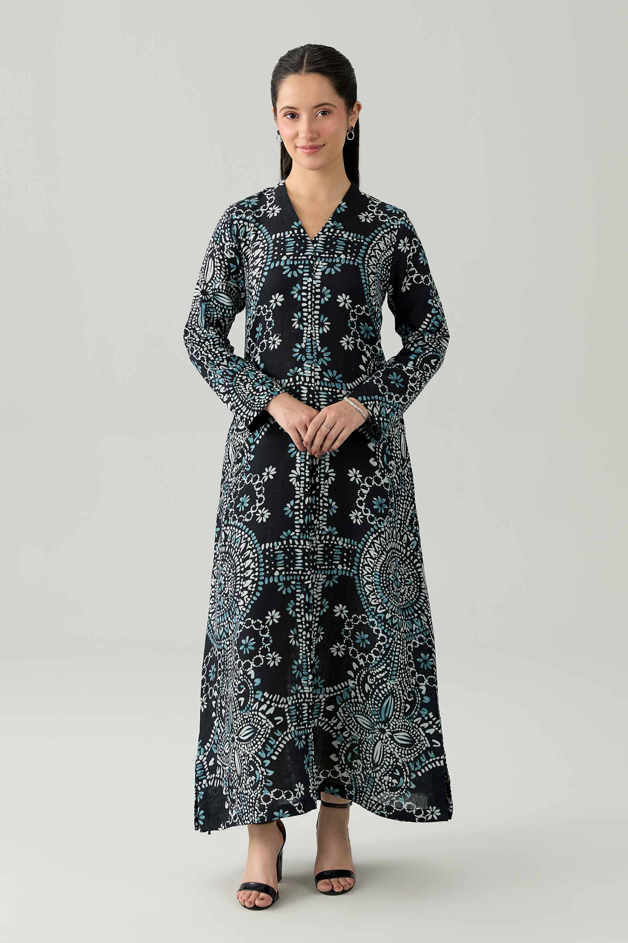 Printed Dress - FS26-08
