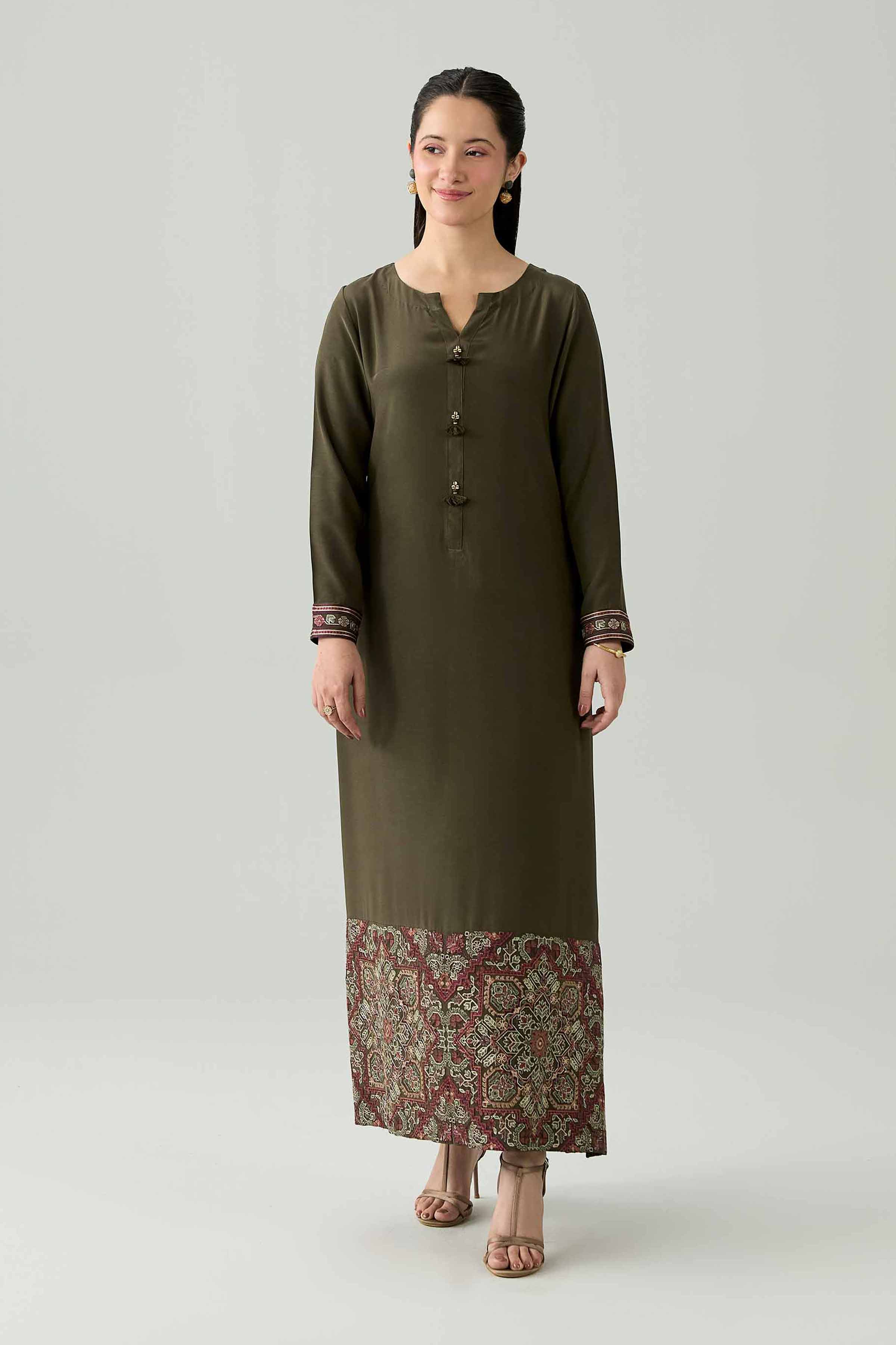 Embroidered Dress - FS26-09
