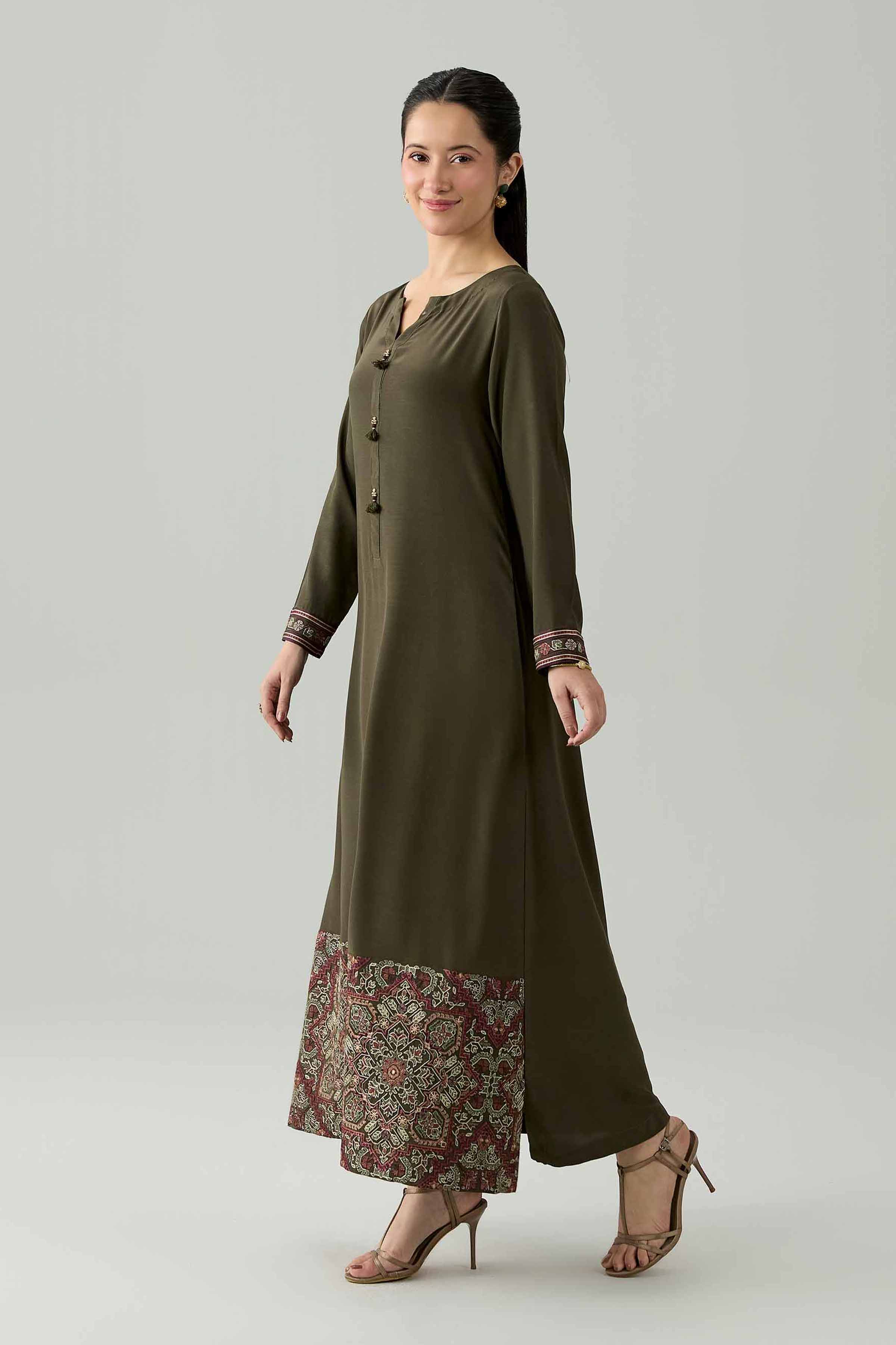 Embroidered Dress - FS26-09
