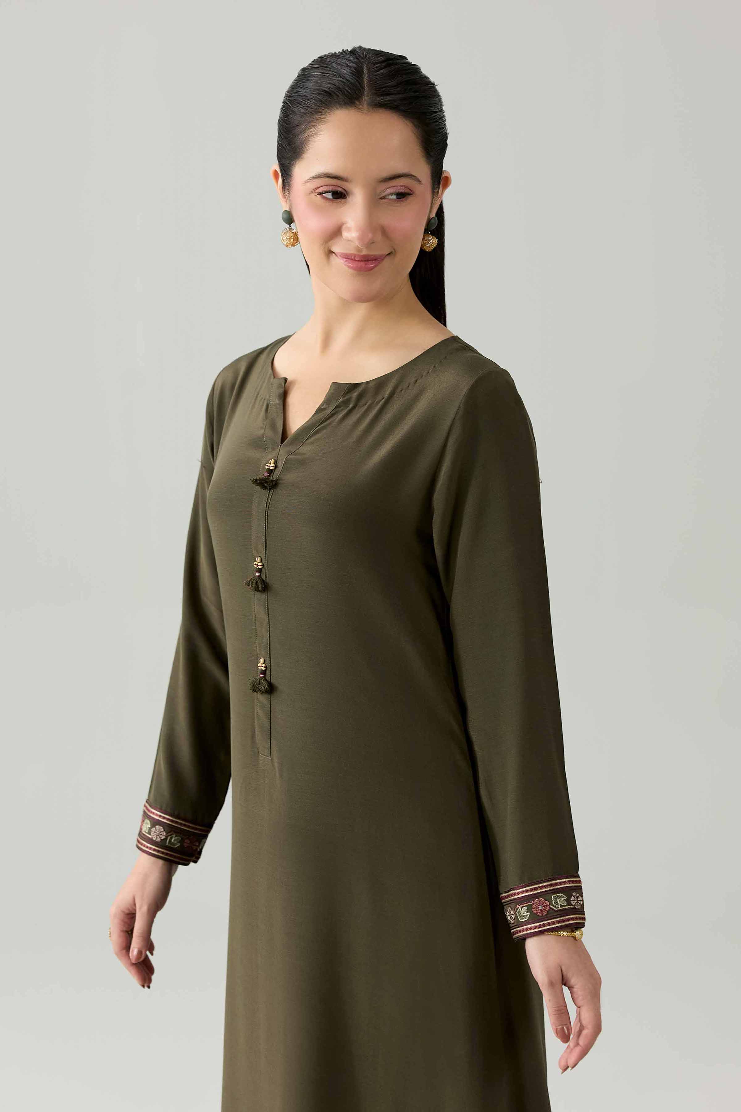 Embroidered Dress - FS26-09