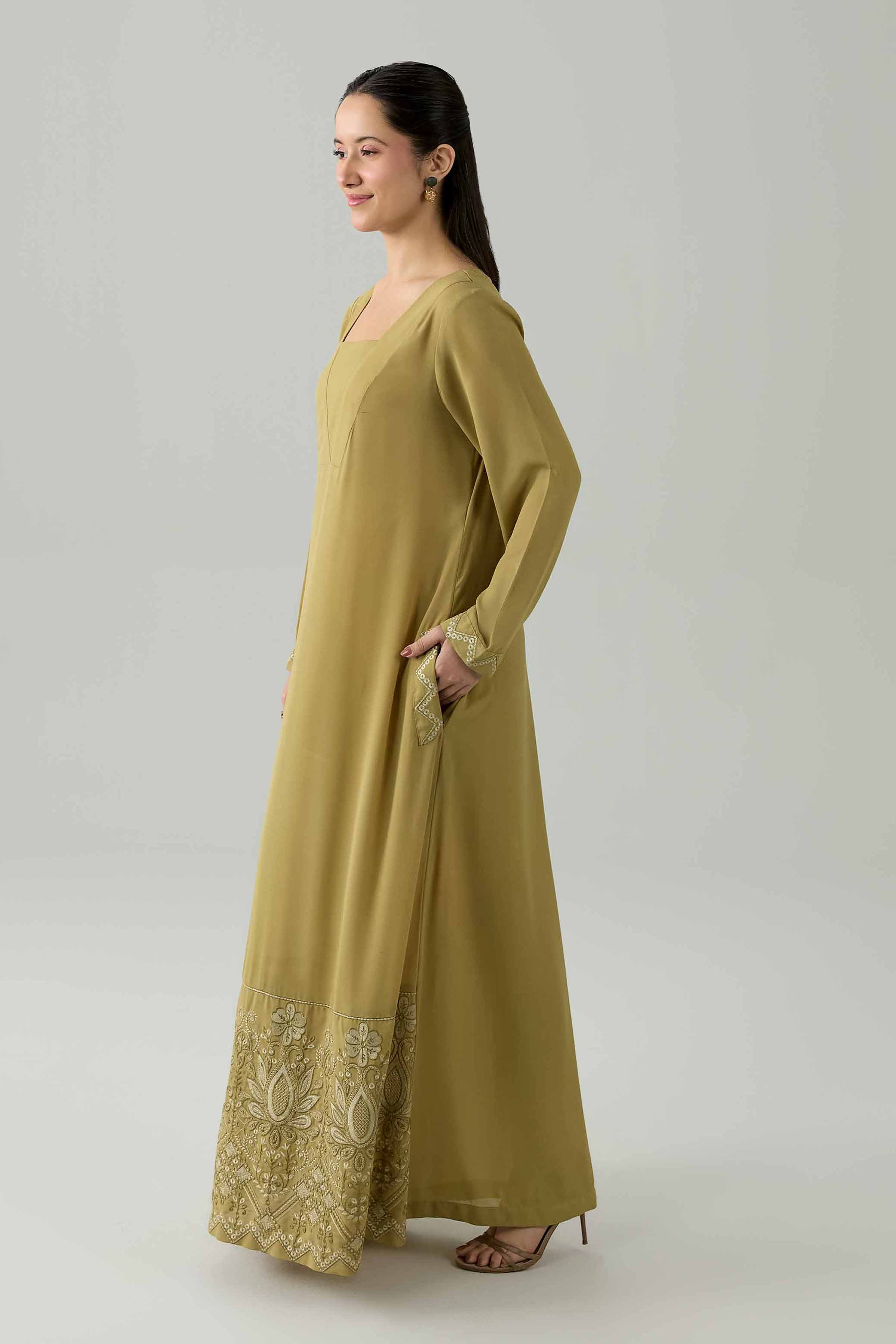 Embroidered Dress - FS26-11