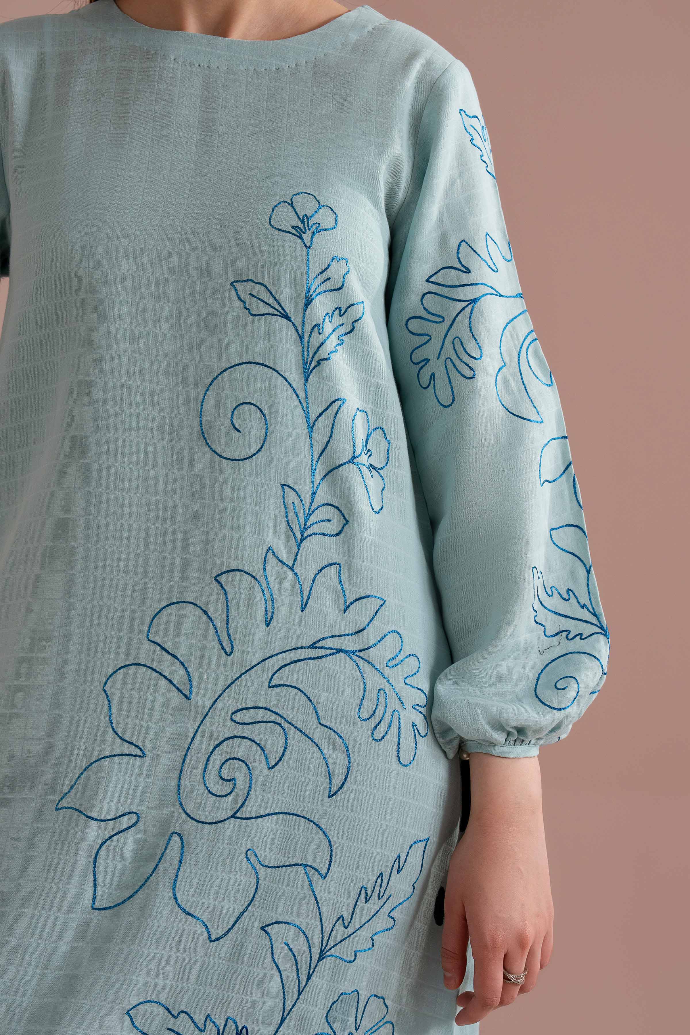 Embroidered Dress - FS26-31