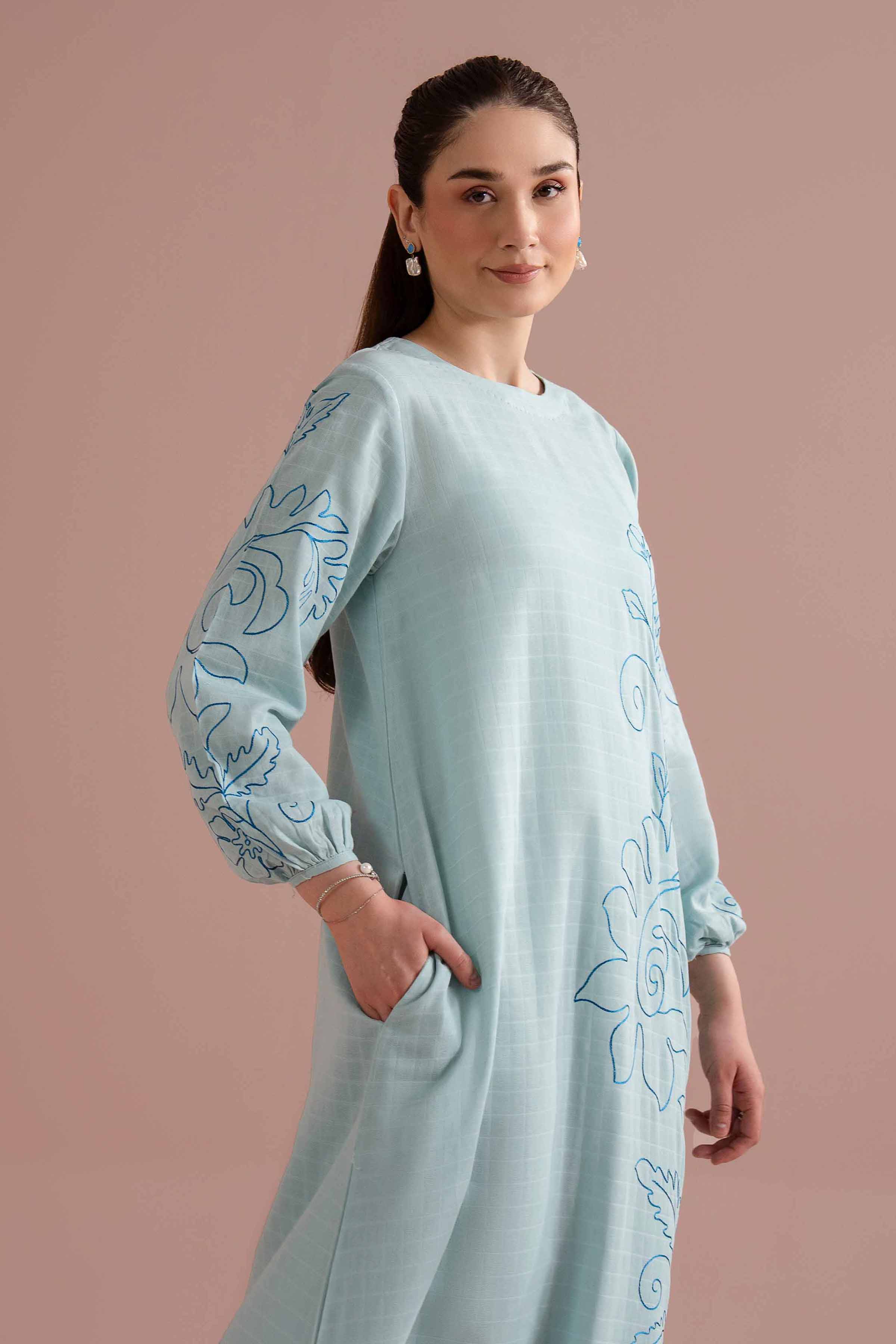 Embroidered Dress - FS26-31