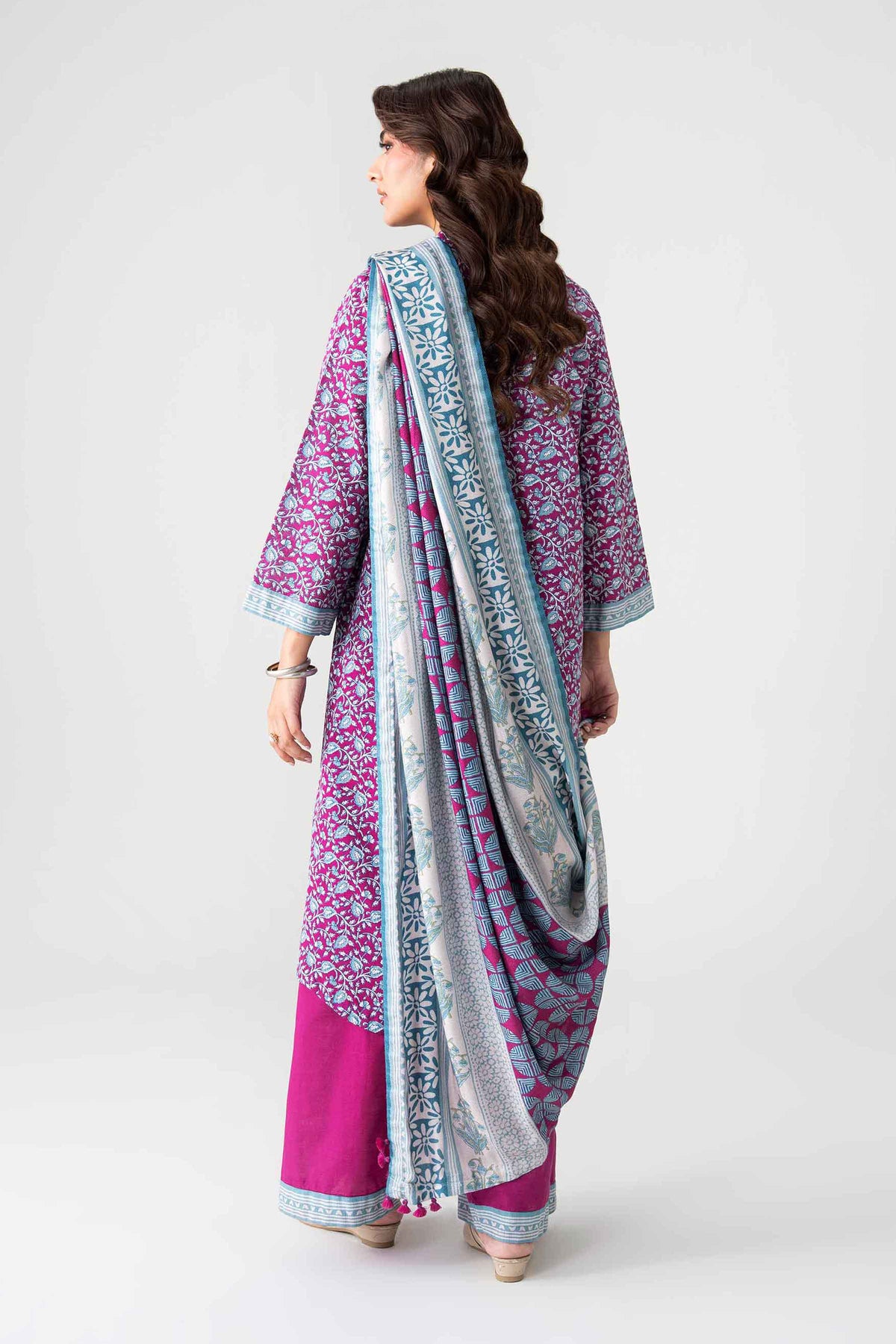 3 Piece - Printed Suit - FTB-COM-46
