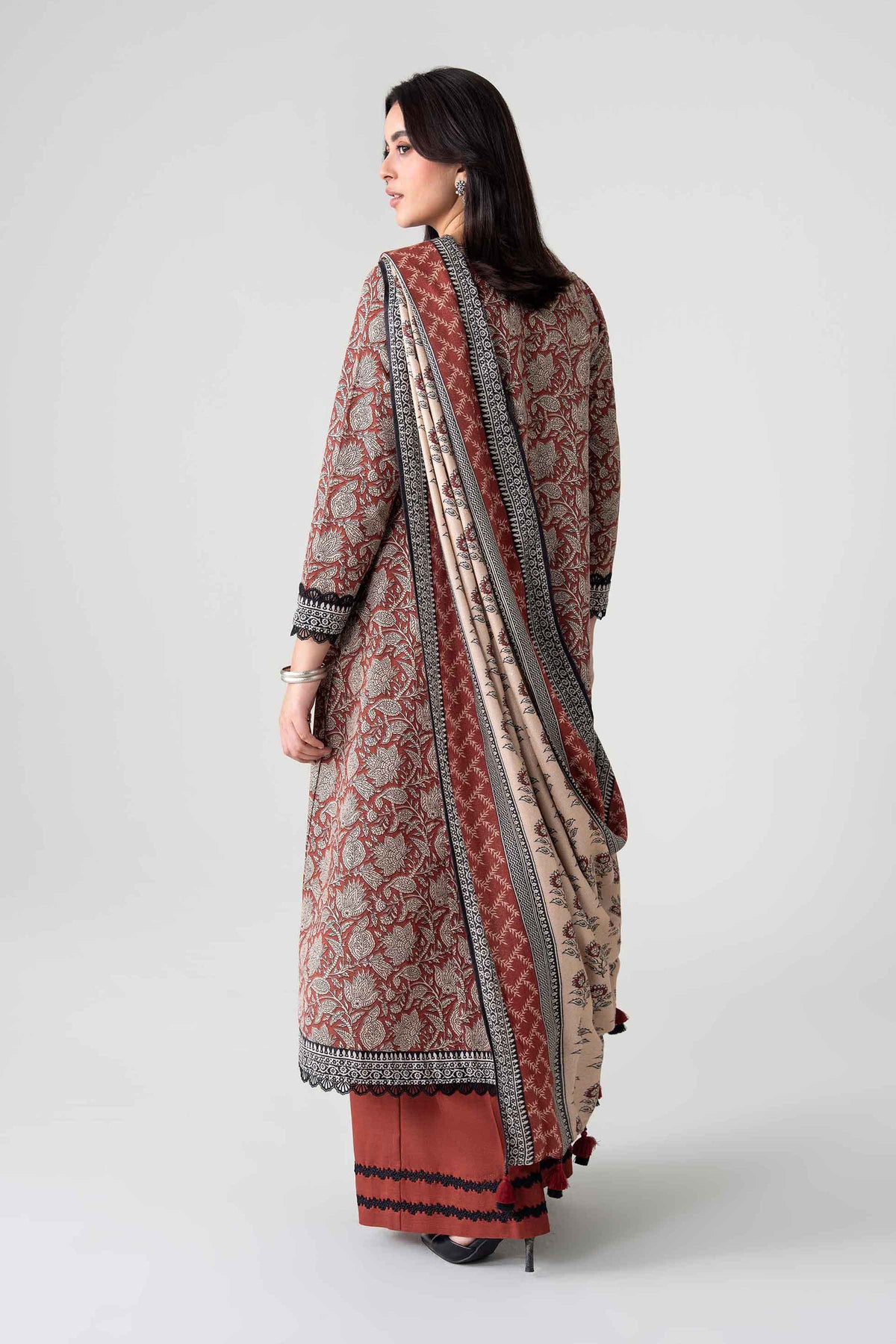 3 Piece - Printed Suit - FTB-COM-47