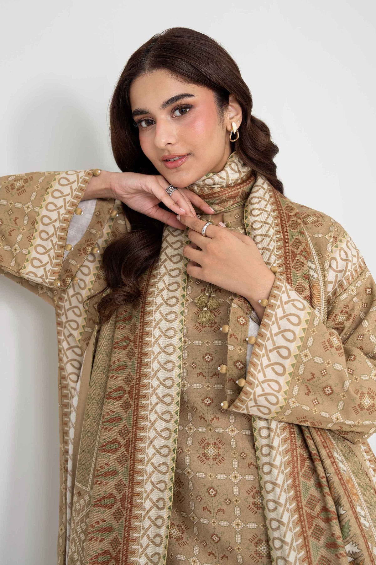3 Piece - Printed Suit - FTB-COM-54