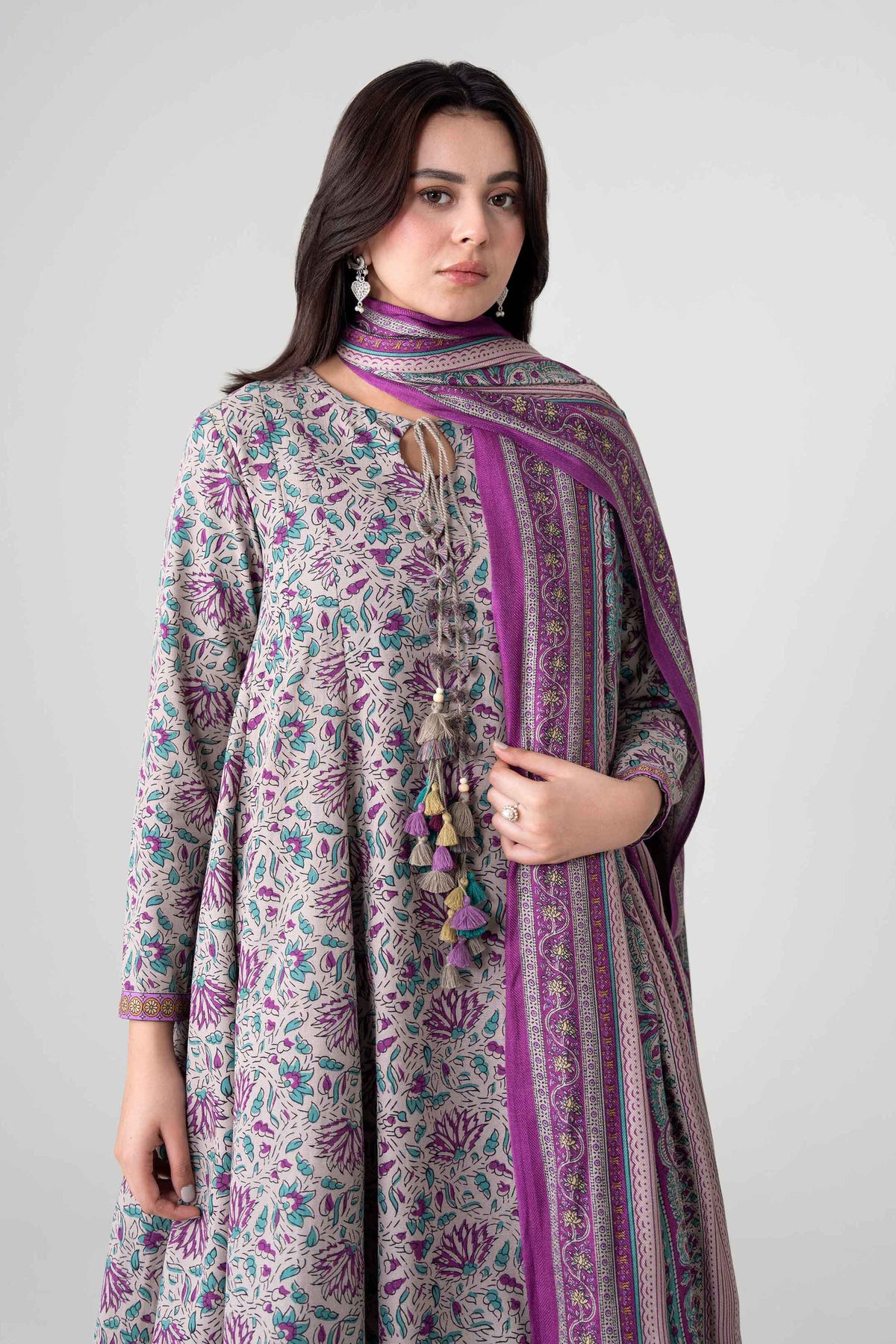 3 Piece - Printed Suit - FTB-COM-57