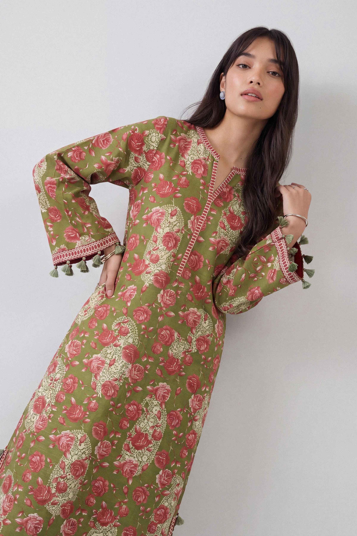 1 Piece - Printed Loose Fabric - 42604005 for Women - Fredoom To Buy Collection | Nishat | Shop Online