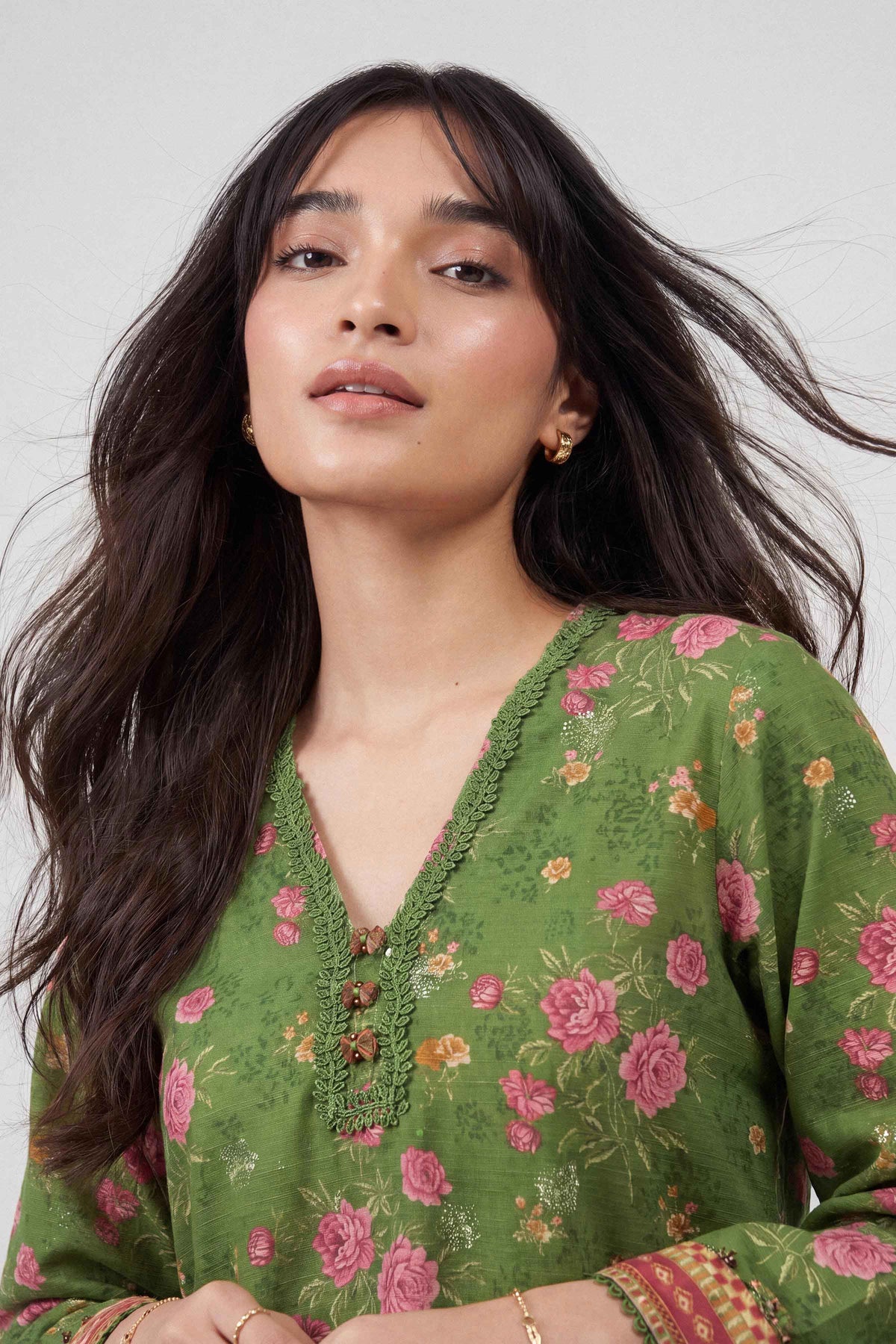 1 Piece - Printed Loose Fabric - 42604015