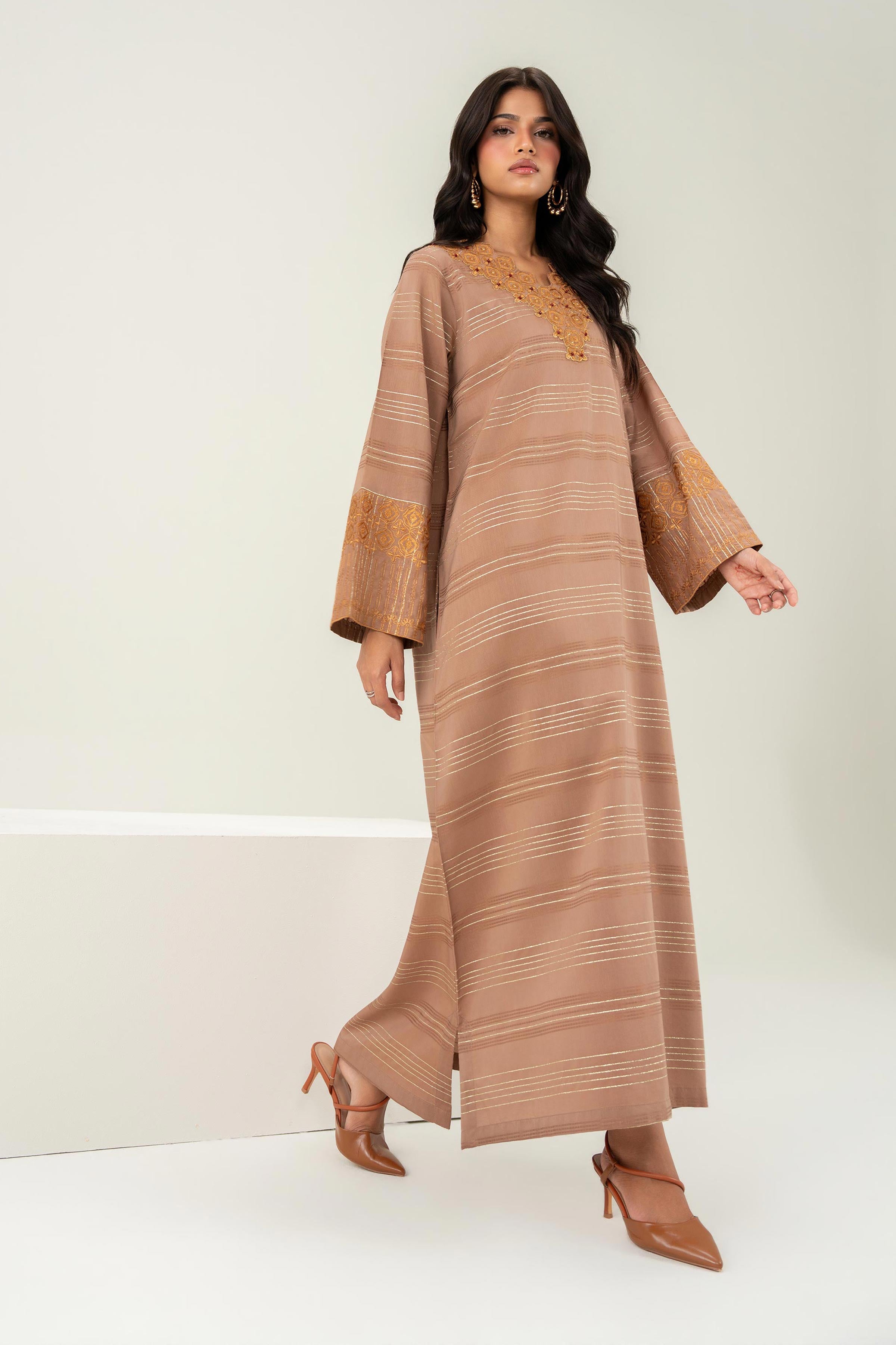 Embroidered Dress - FW25-16