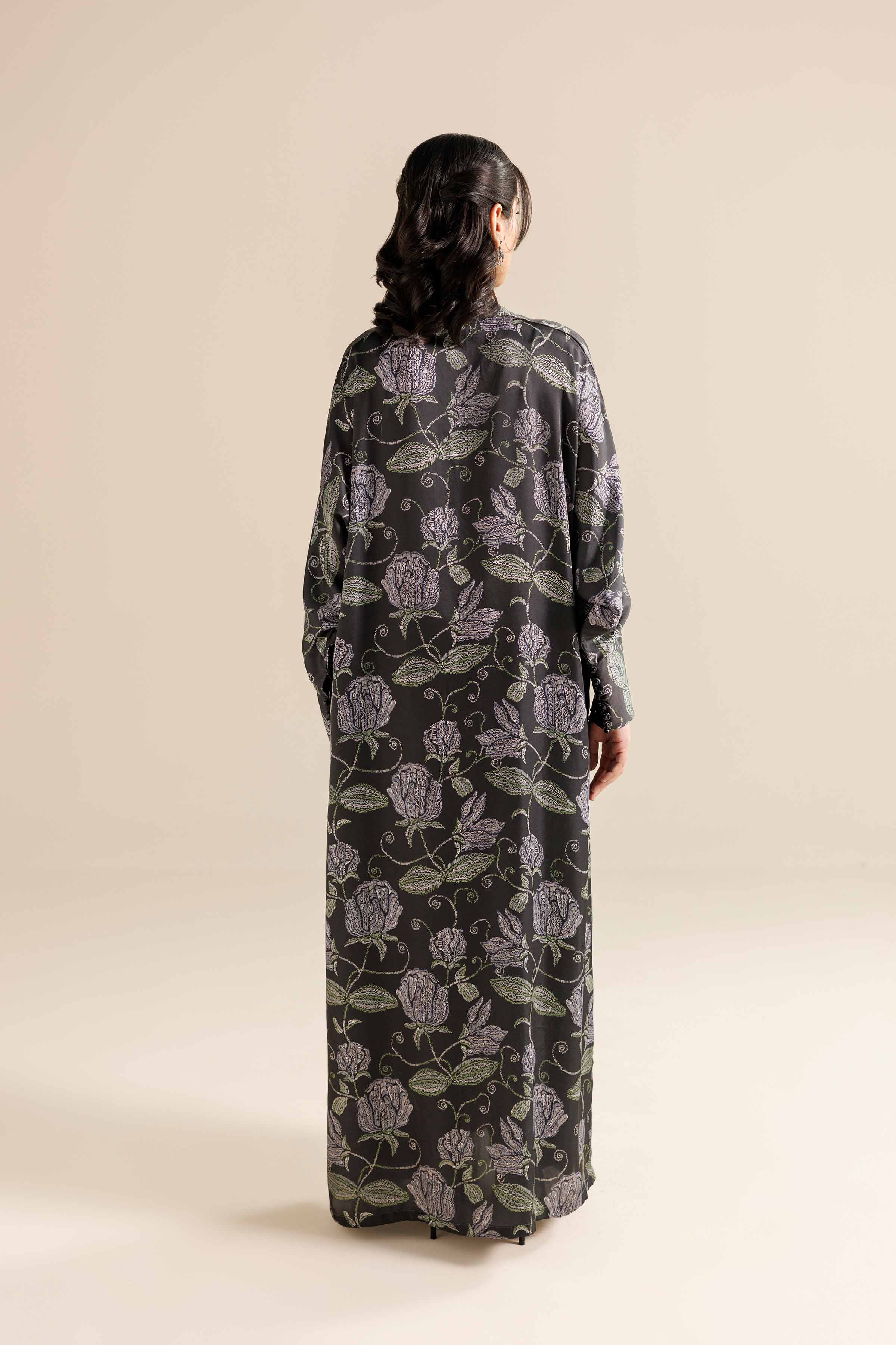 Printed Dress - FW25-25 for Women - Pret Collection | Nishat | Shop Online