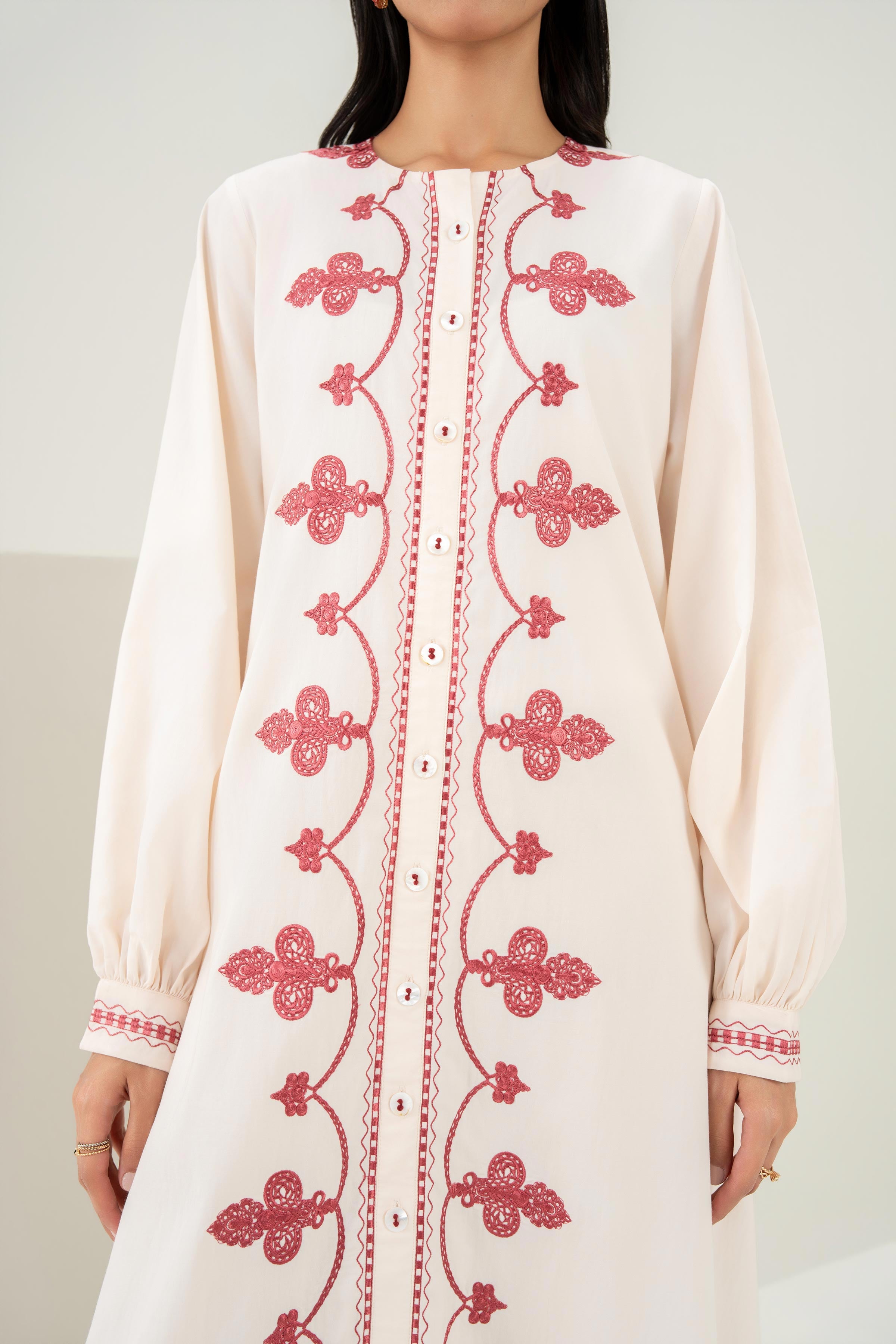 Embroidered Dress - FW25-32