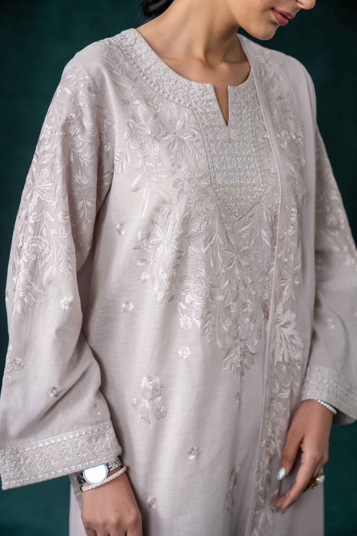 3 Piece - Embroidered Suit - KBS26-38 for Women - Boutique Collection | Nishat | Shop Online