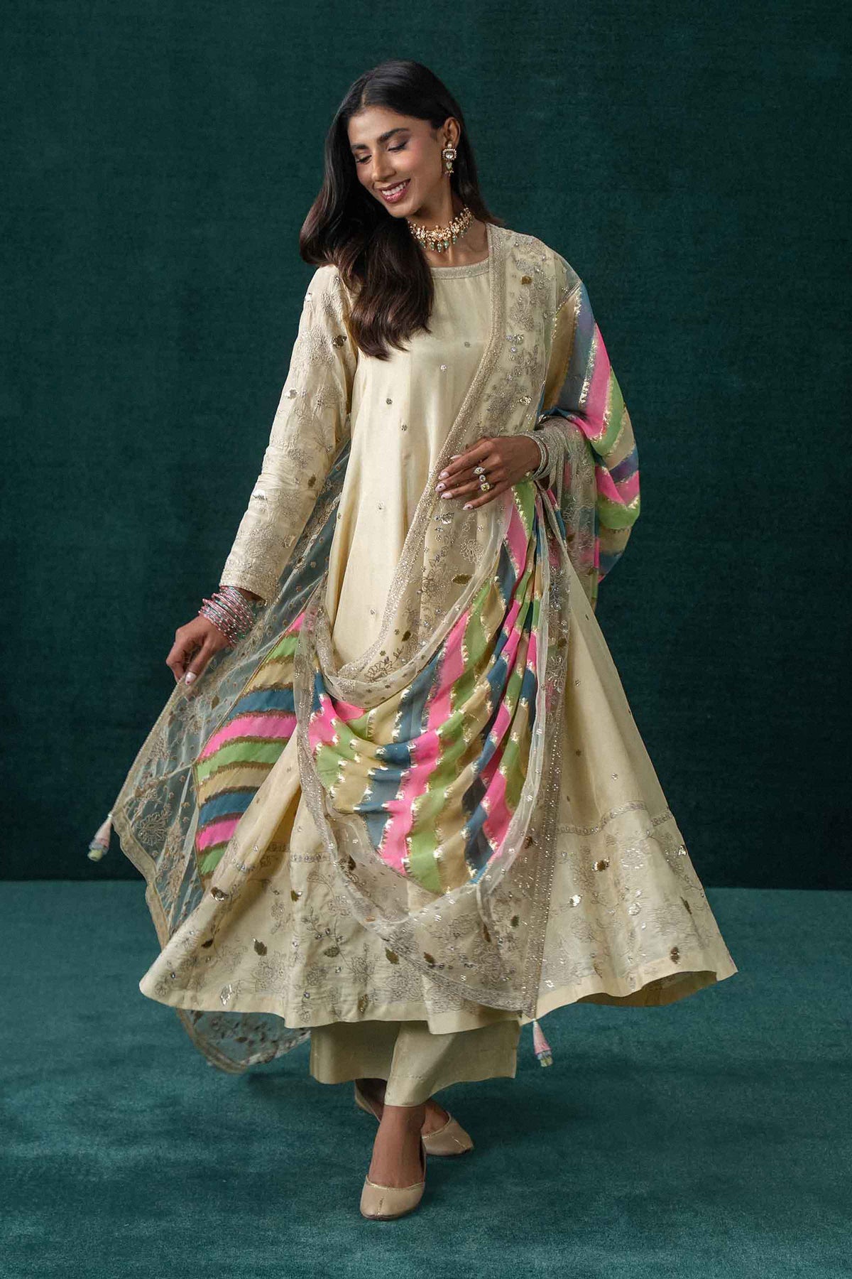 3 Piece - Embroidered Suit - KBS26-59 for Women - Boutique Collection | Nishat | Shop Online