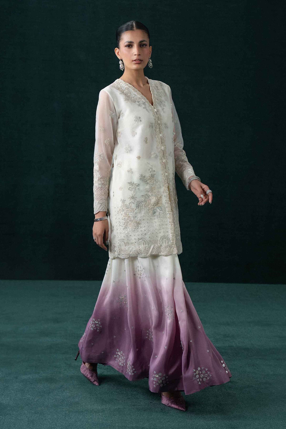 3 Piece - Embroidered Suit - KBS26-61 for Women - Boutique Collection | Nishat | Shop Online