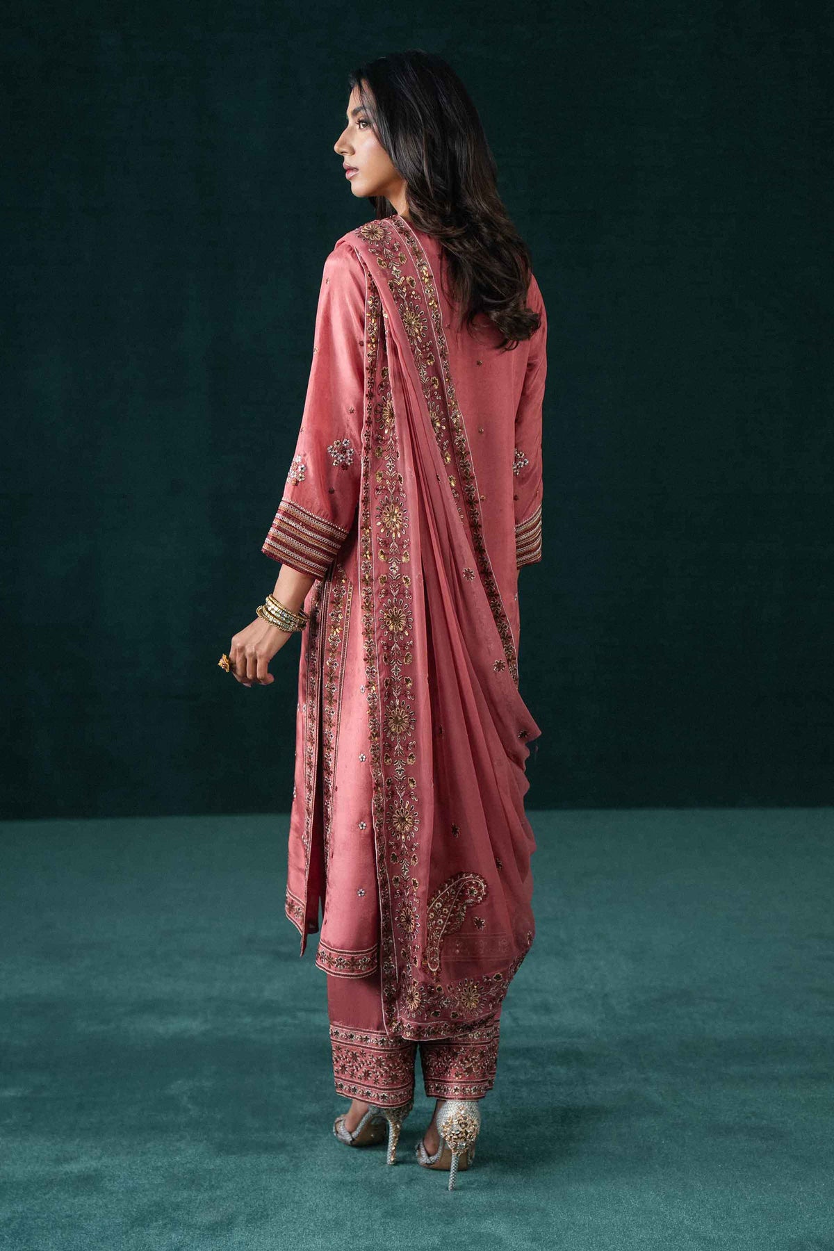 3 Piece - Embroidered Suit - KBS26-77 for Women - Boutique Collection | Nishat | Shop Online