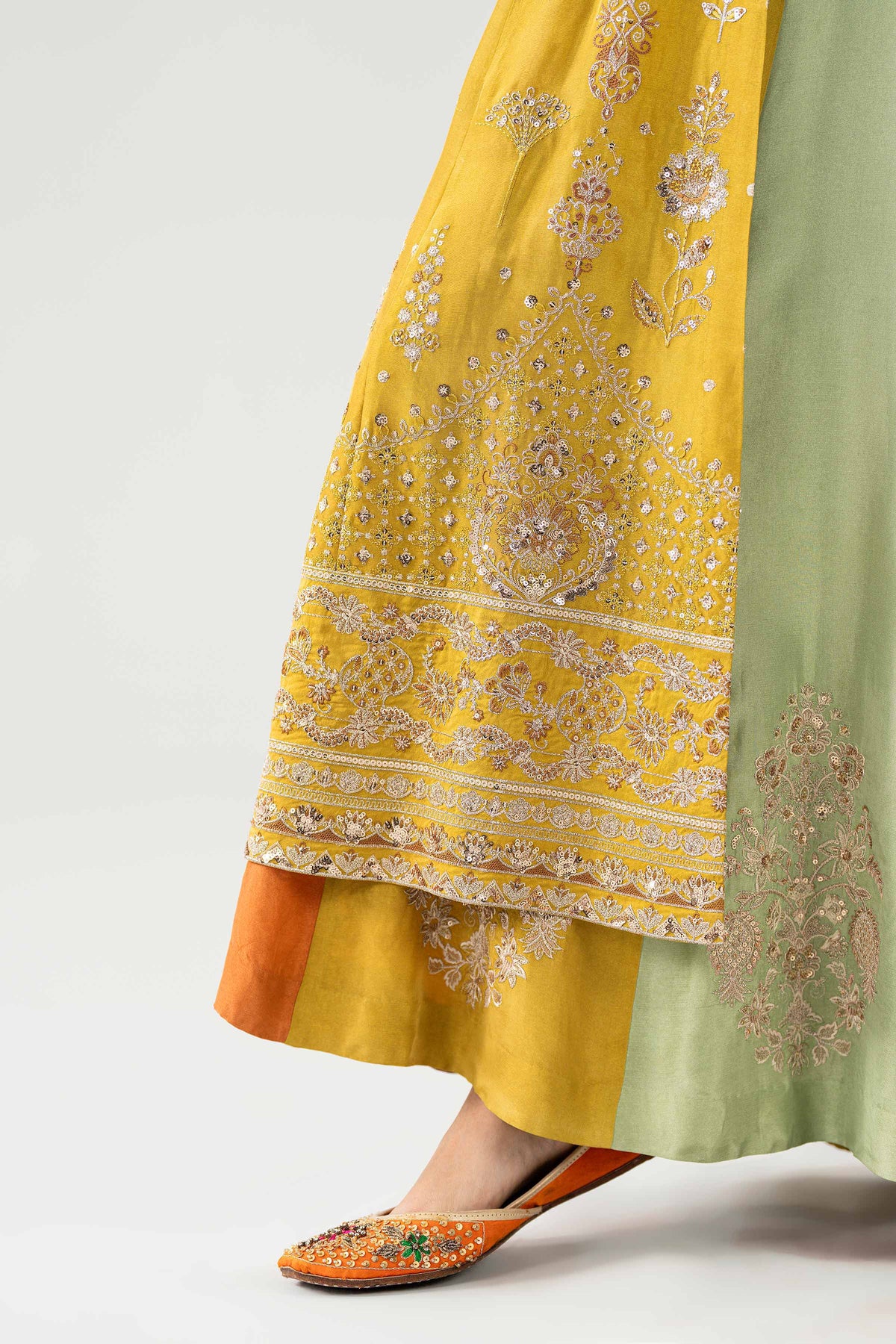 3 Piece - Embroidered Lehnga - KBS26-88