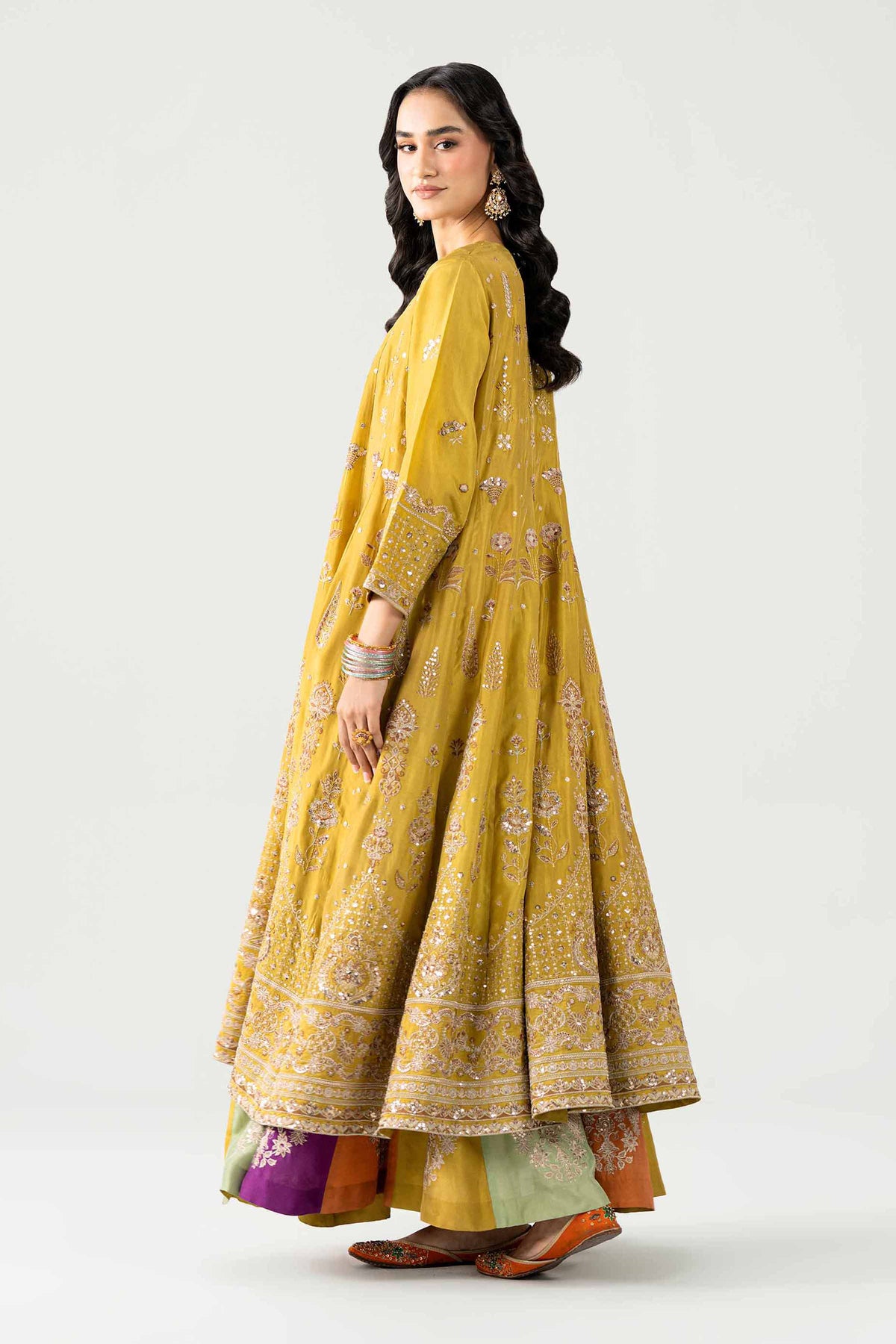 3 Piece - Embroidered Lehnga - KBS26-88