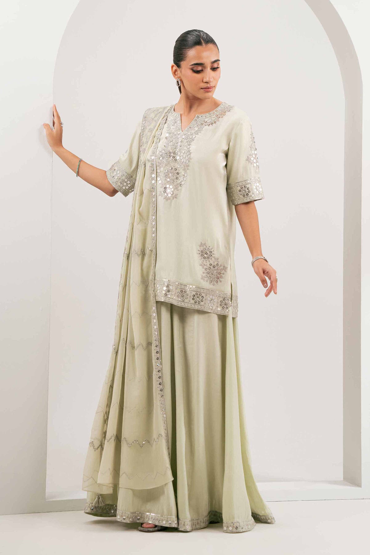3 Piece - Embroidered Suit - KBW25-31 for Women - Boutique Collection | Nishat | Shop Online