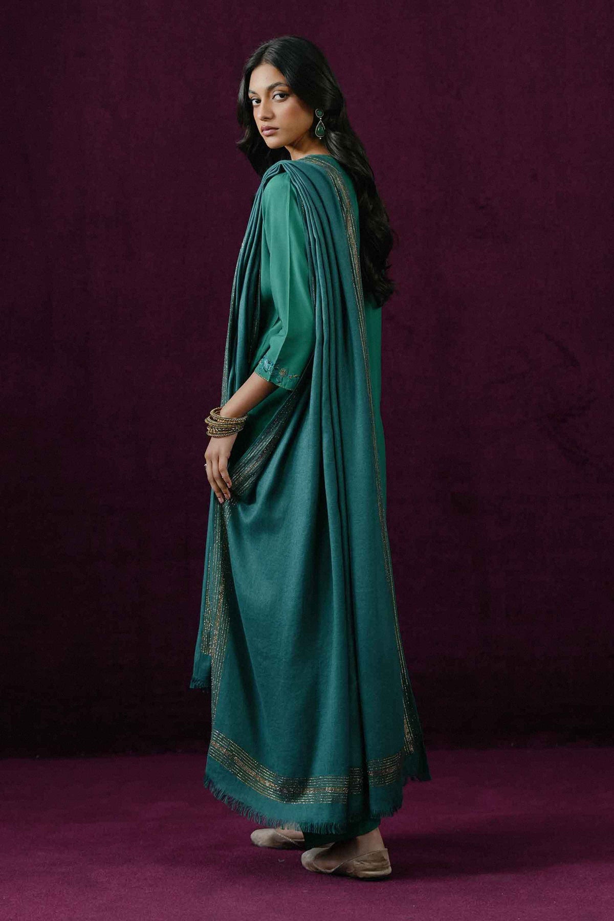 3 PIECE - EMBROIDERED SUIT - KBW25-68 for Women - Boutique Collection | Nishat | Shop Online