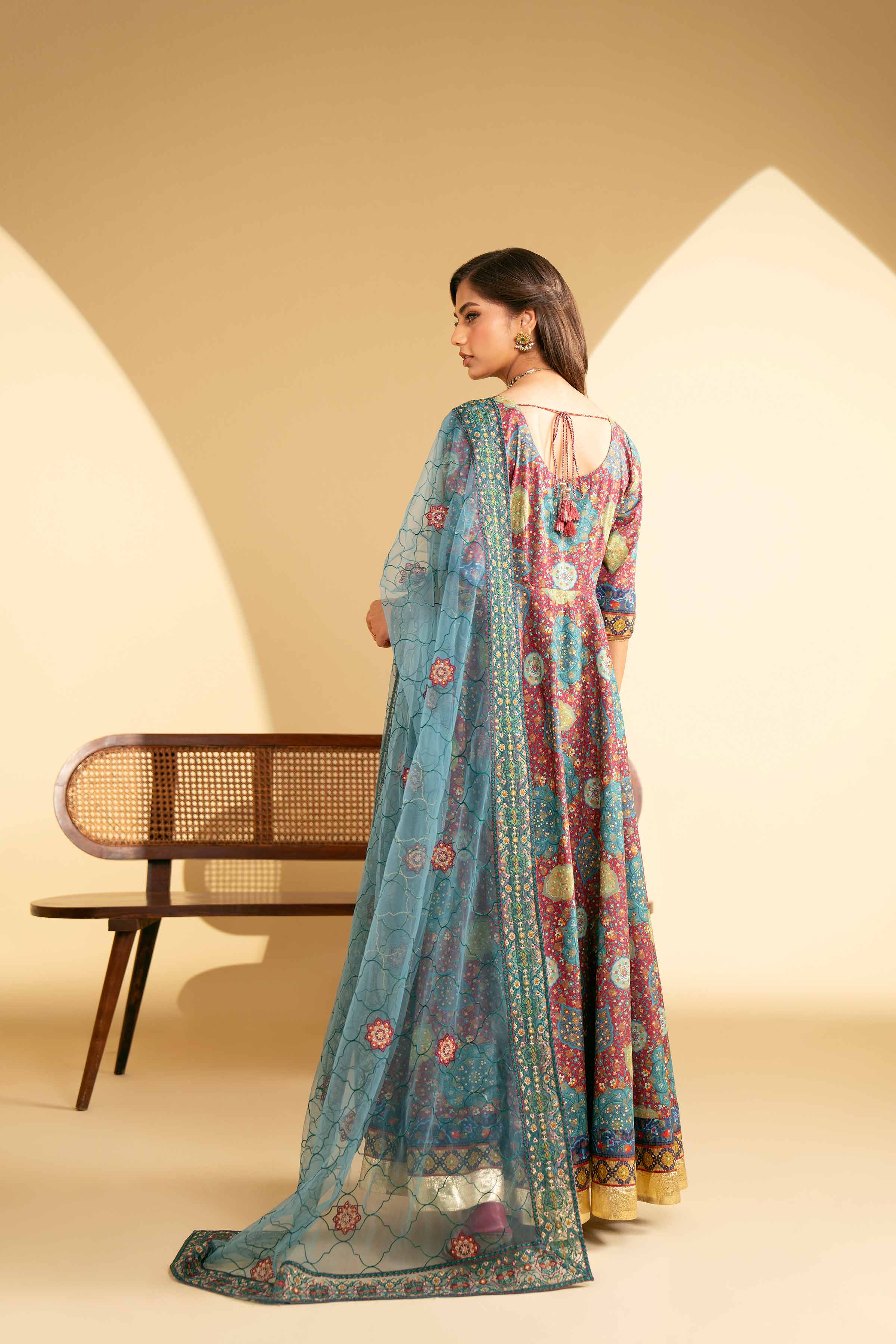 2 PIECE EMBROIDERED SUIT - LUXURY PRET