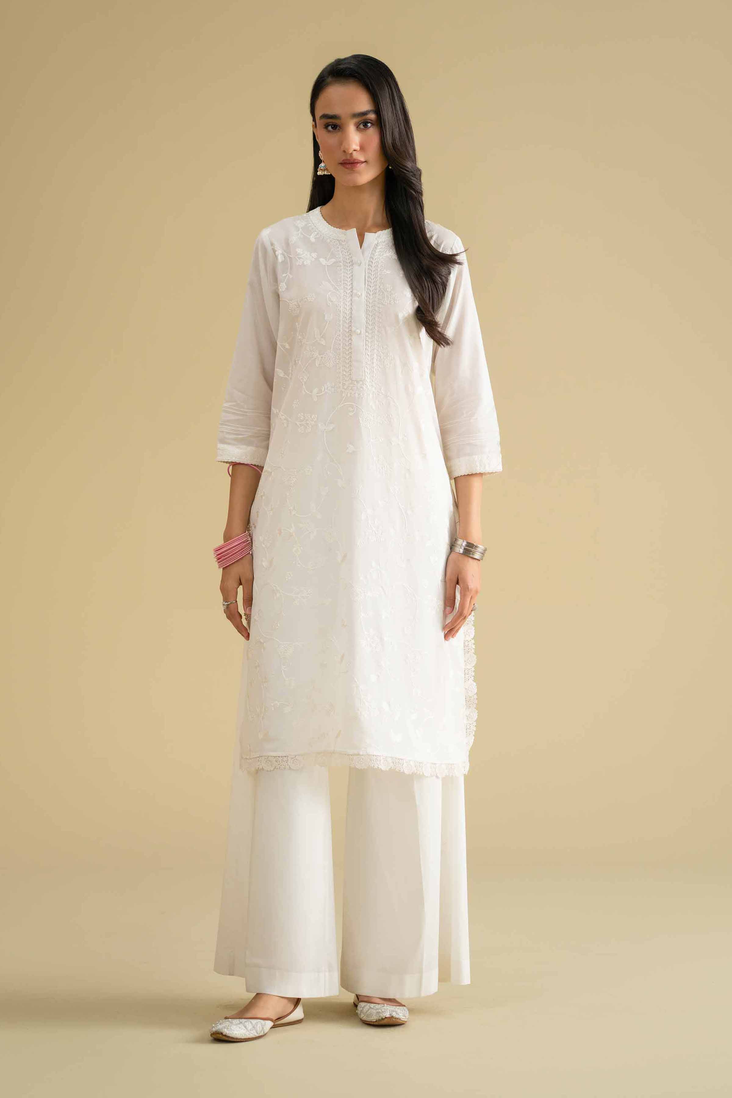 Embroidered Shirt - KFE26-03 for Women - Pret Collection | Nishat | Shop Online