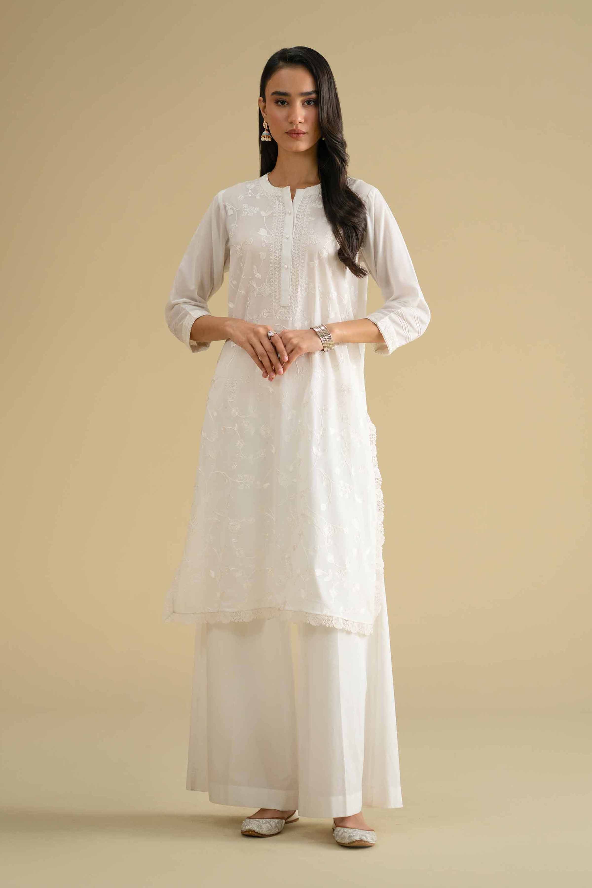 Embroidered Shirt - KFE26-03 for Women - Pret Collection | Nishat | Shop Online