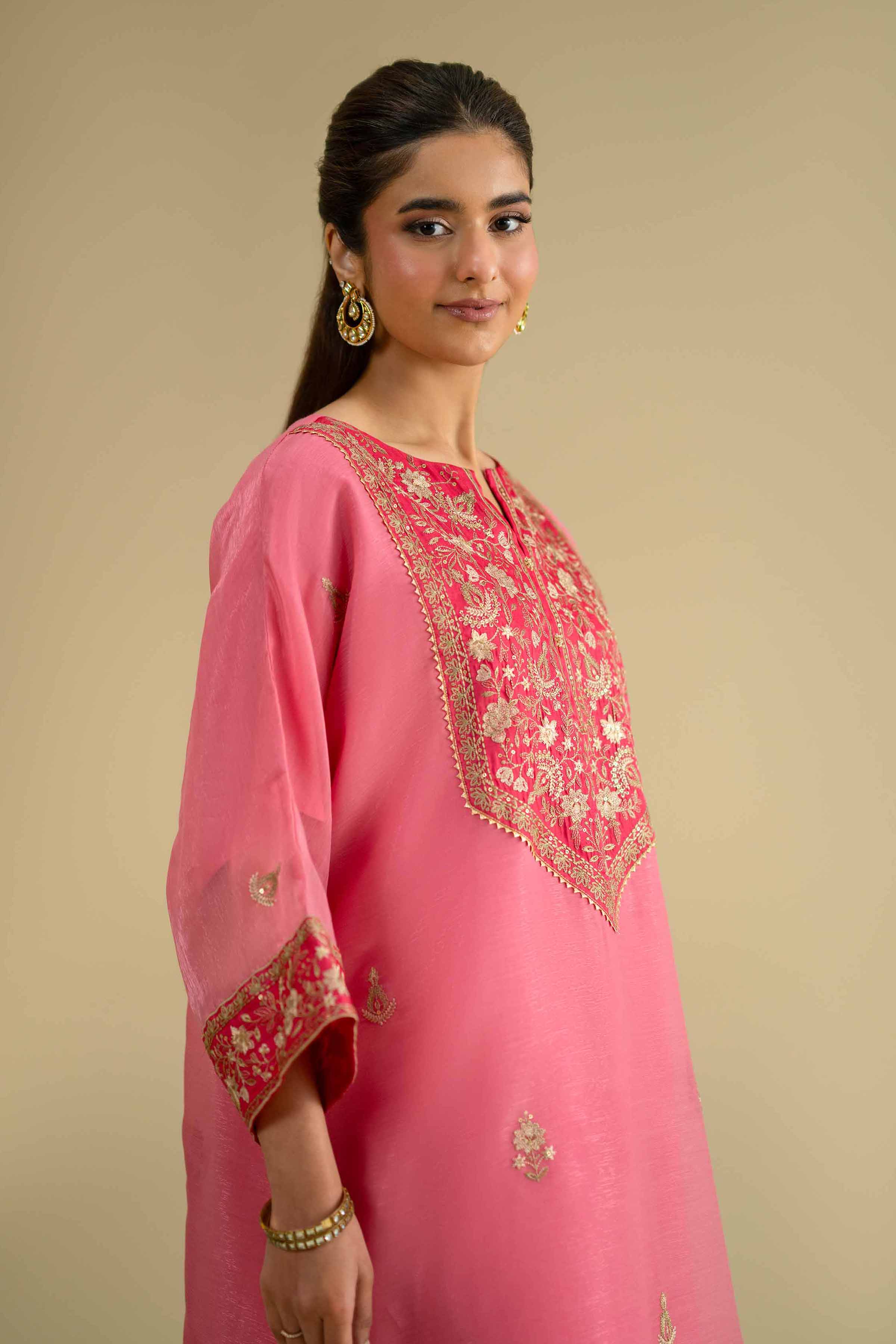 Embroidered Shirt - KFE26-07 for Women - Pret Collection | Nishat | Shop Online
