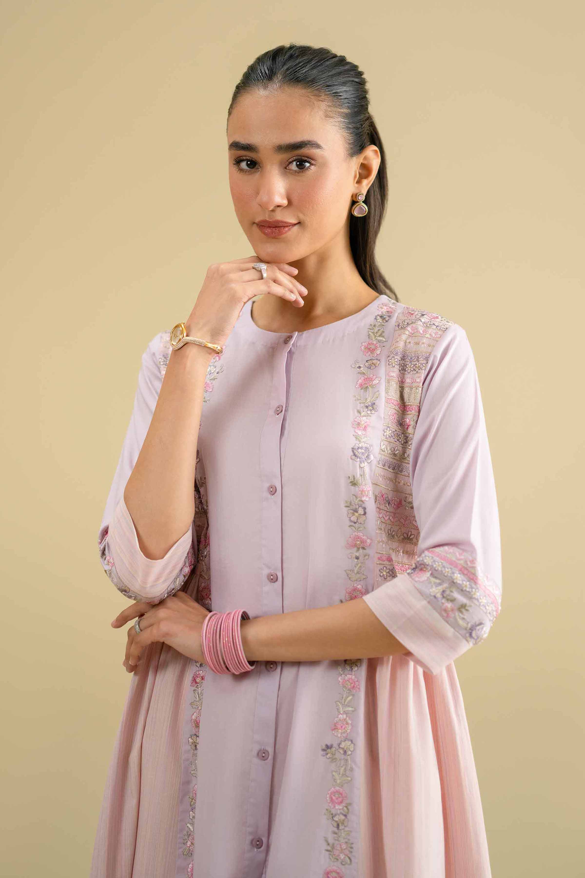 Embroidered Dress - KFE26-09 for Women - Pret Collection | Nishat | Shop Online