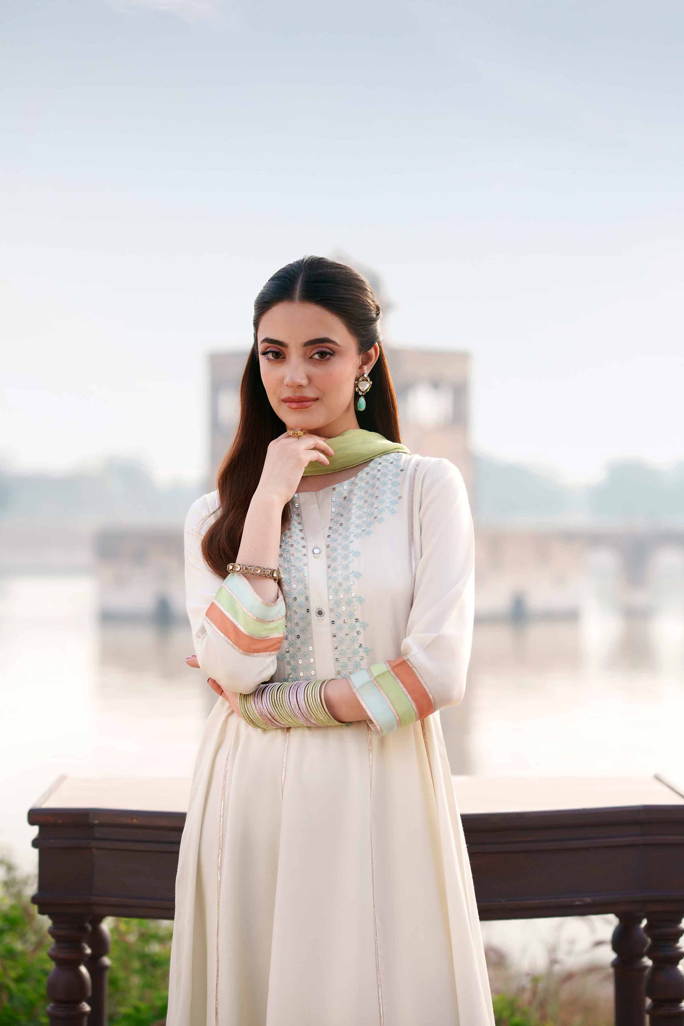 3 Piece - Embroidered Suit - KFE26-103