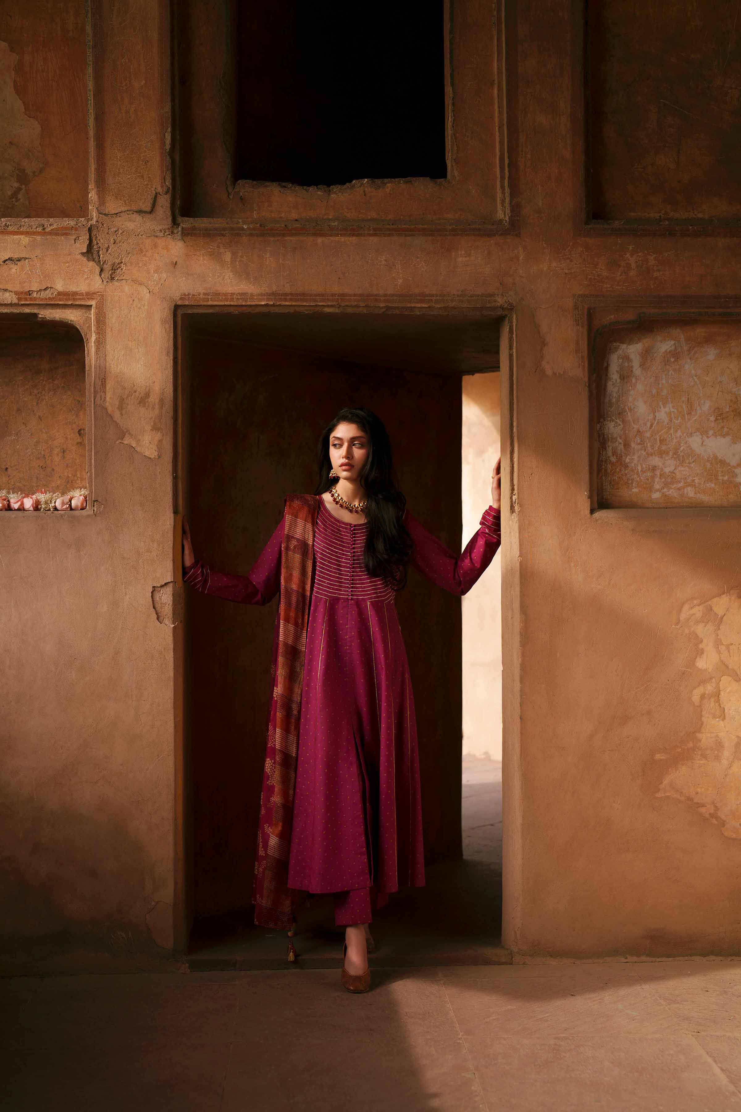 3 Piece - Embroidered Suit - KFE26-113 for Women - Pret Collection | Nishat | Shop Online