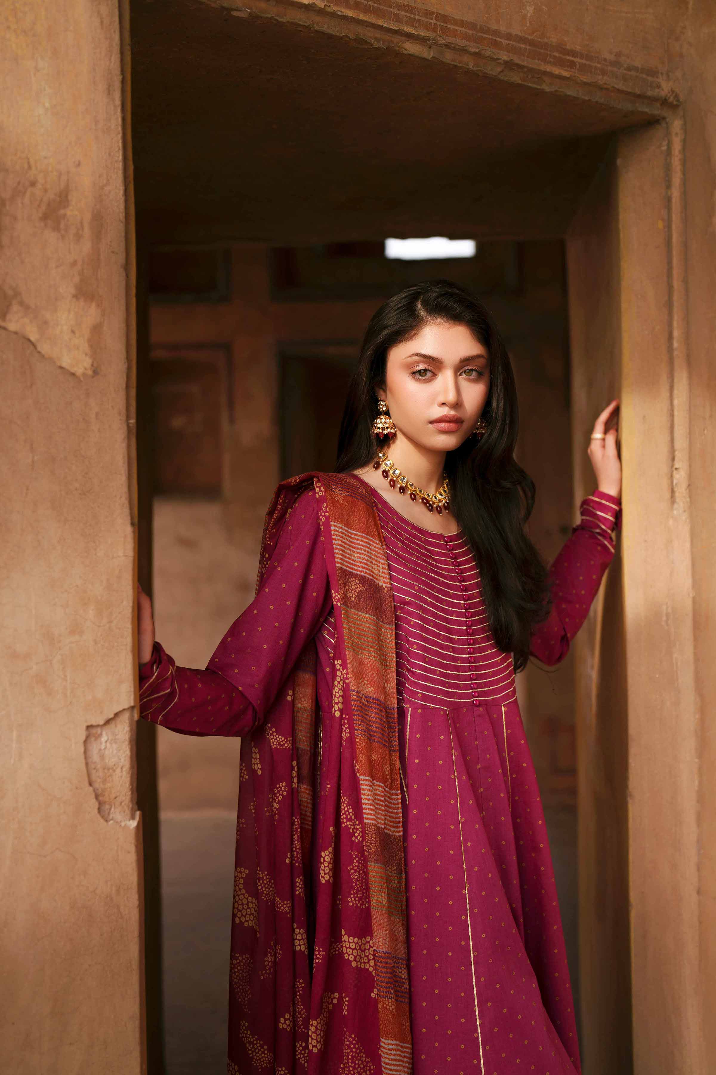 3 Piece - Embroidered Suit - KFE26-113 for Women - Pret Collection | Nishat | Shop Online