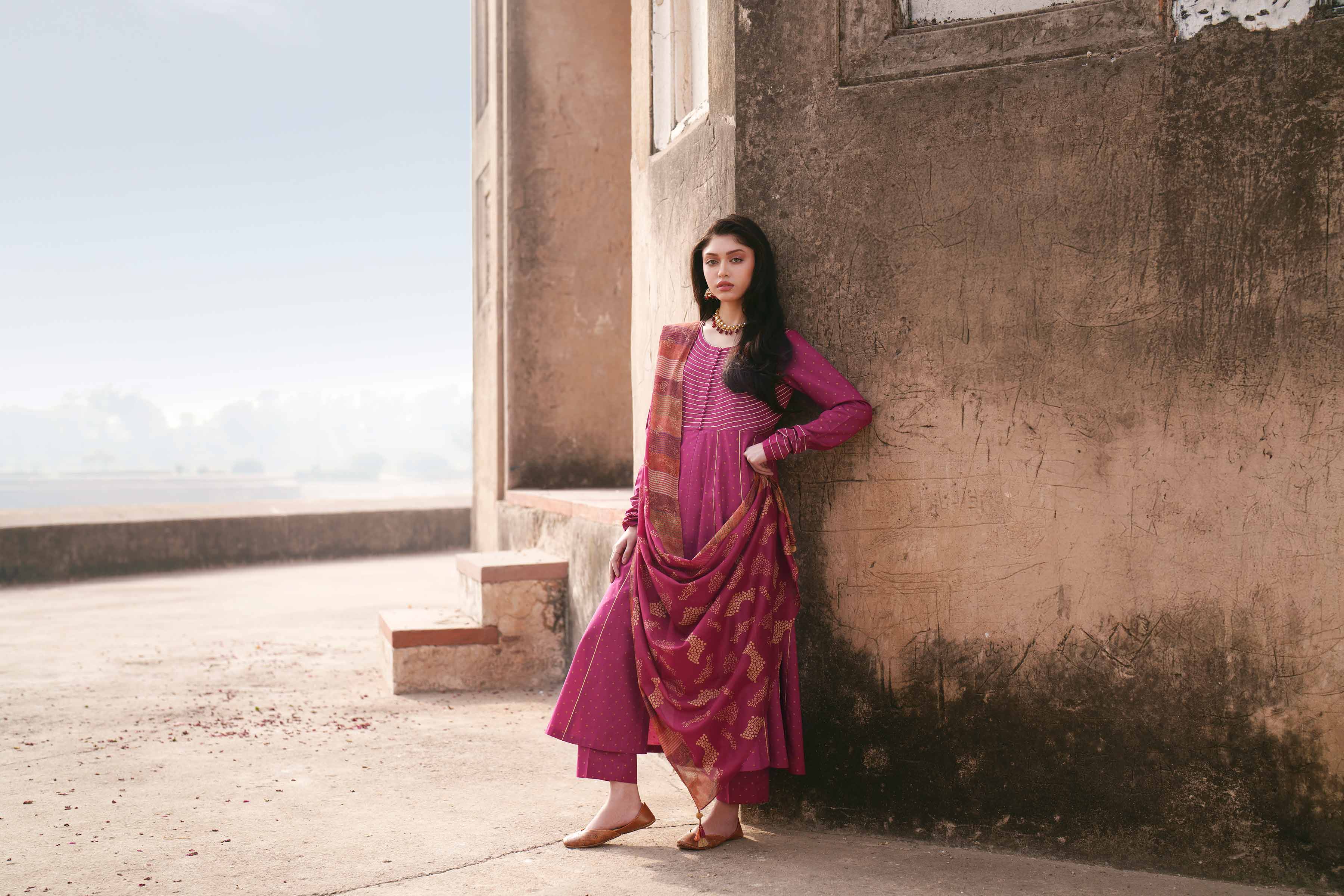 3 Piece - Embroidered Suit - KFE26-113 for Women - Pret Collection | Nishat | Shop Online