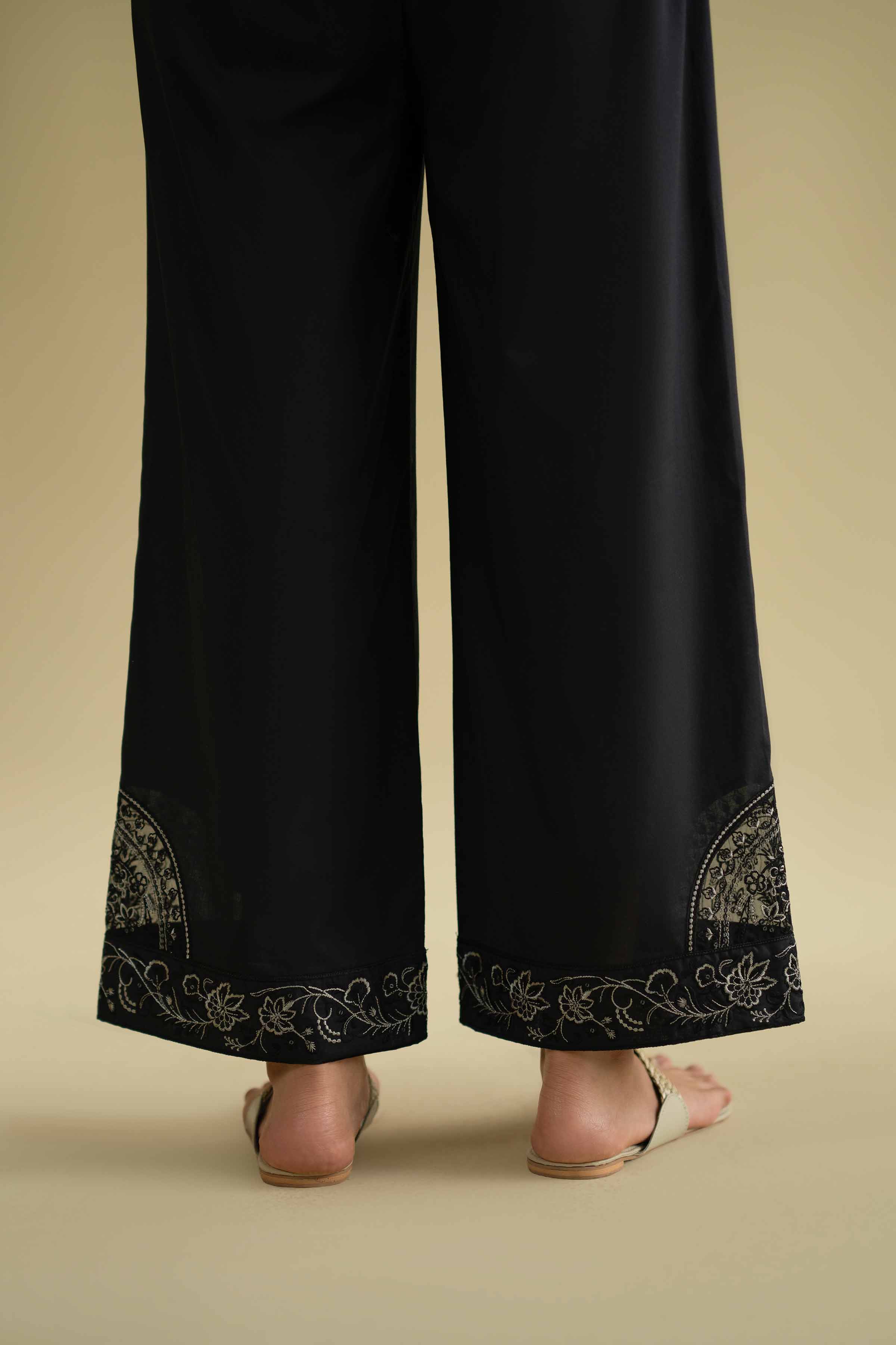 Embroidered Pants - KFE26-127 for Women - Pret Collection | Nishat | Shop Online