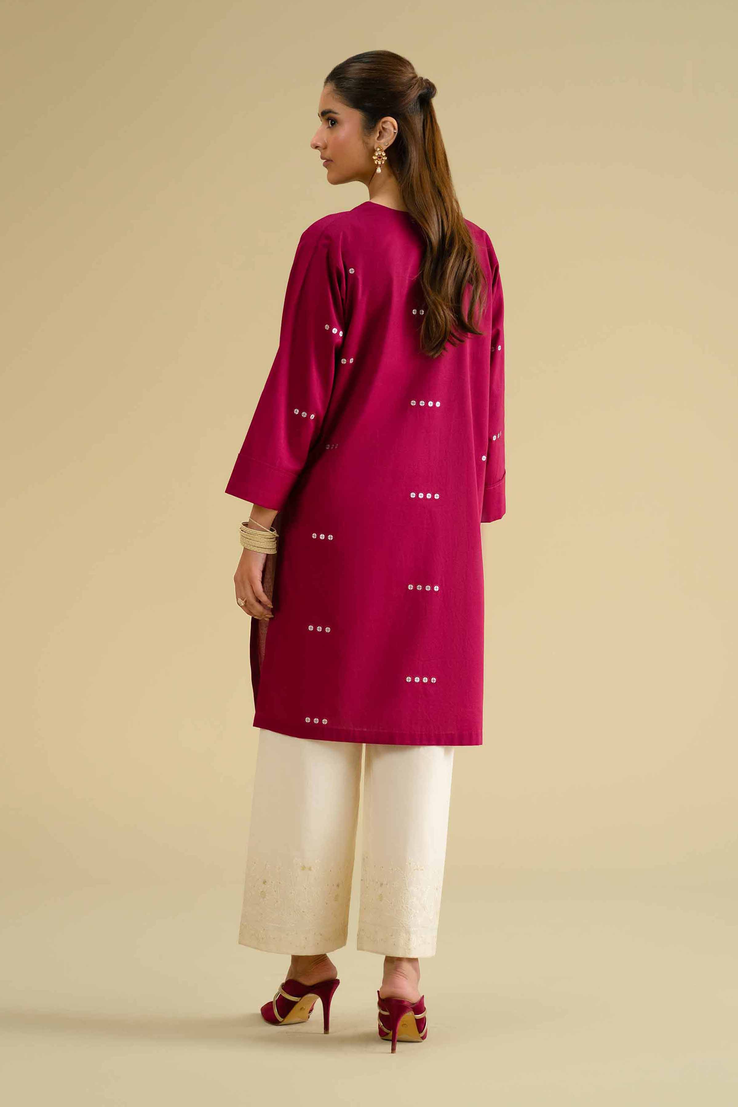 Embroidered Shirt - KFE26-13 for Women - Pret Collection | Nishat | Shop Online