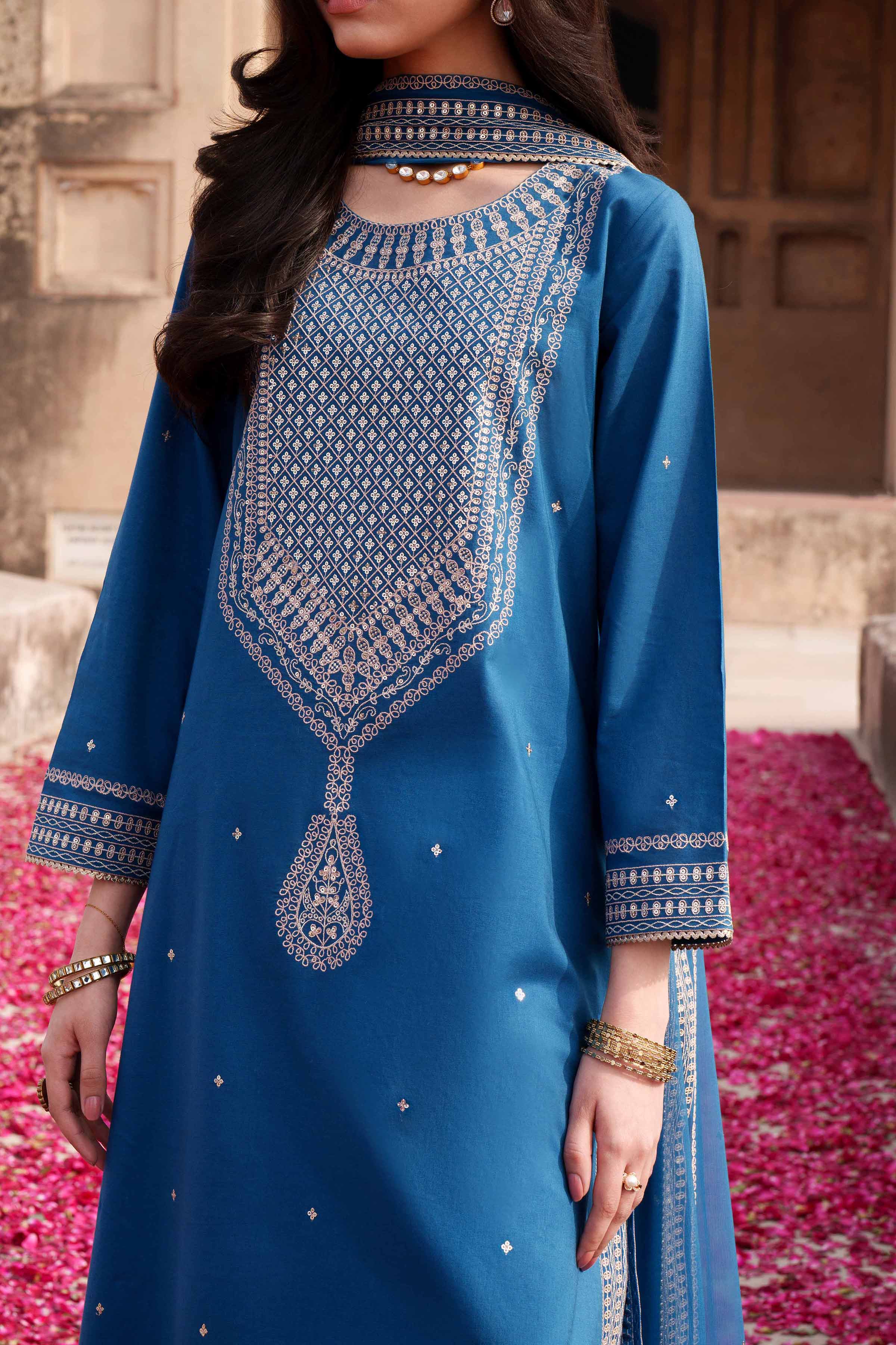 3 Piece - Embroidered Suit - KFE26-133 for Women - Pret Collection | Nishat | Shop Online