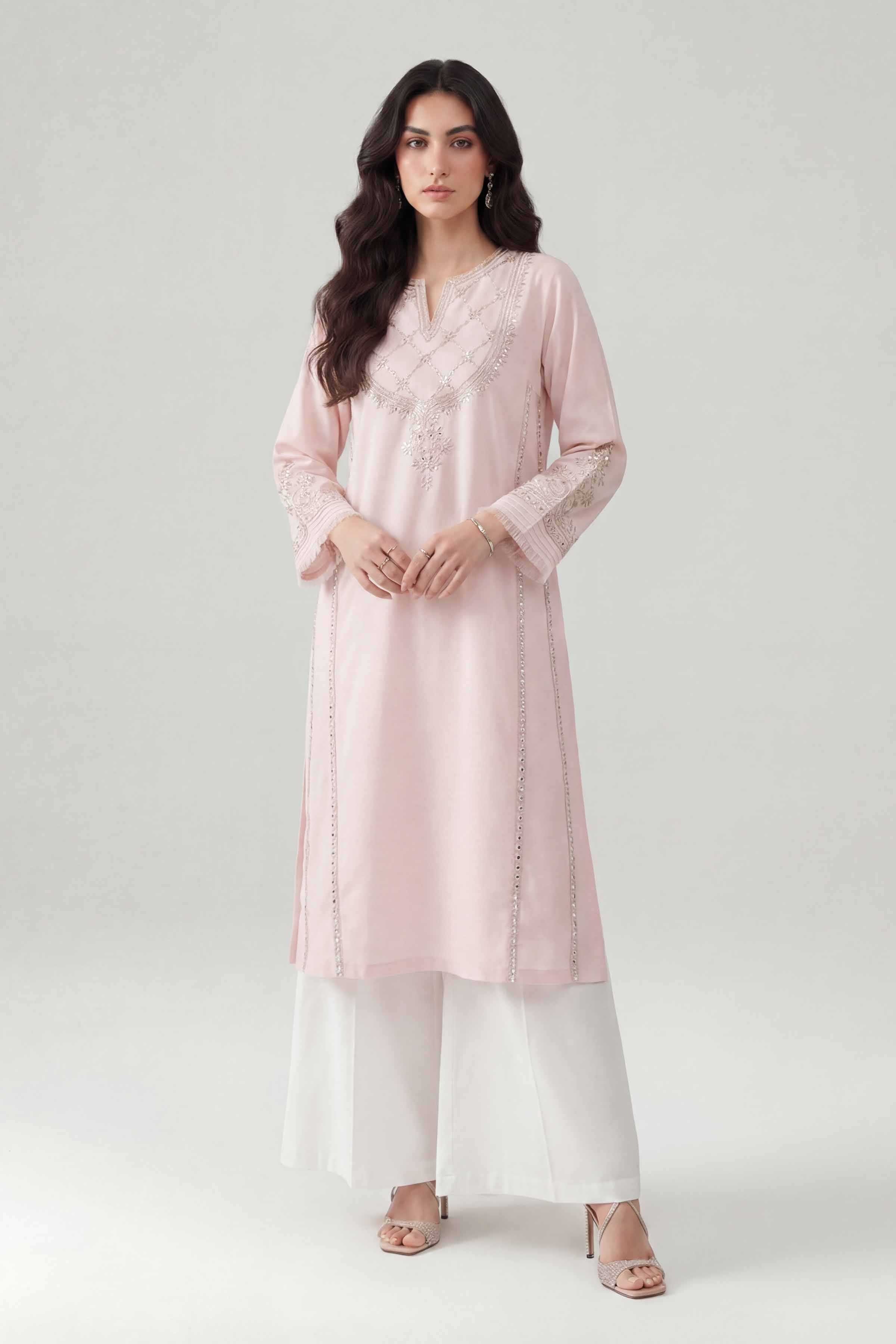 Embroidered Kurta - KFE26-135