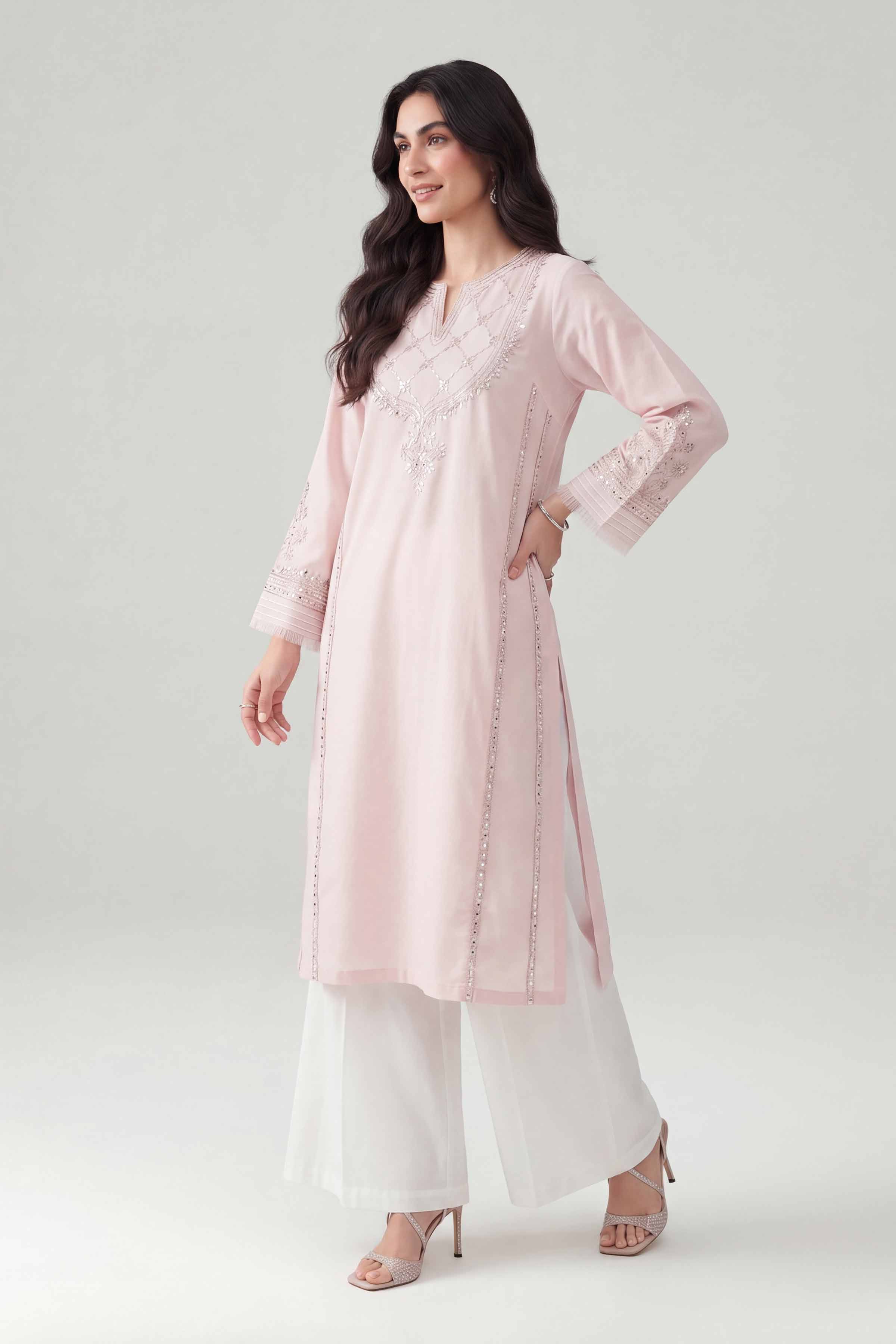 Embroidered Kurta - KFE26-135