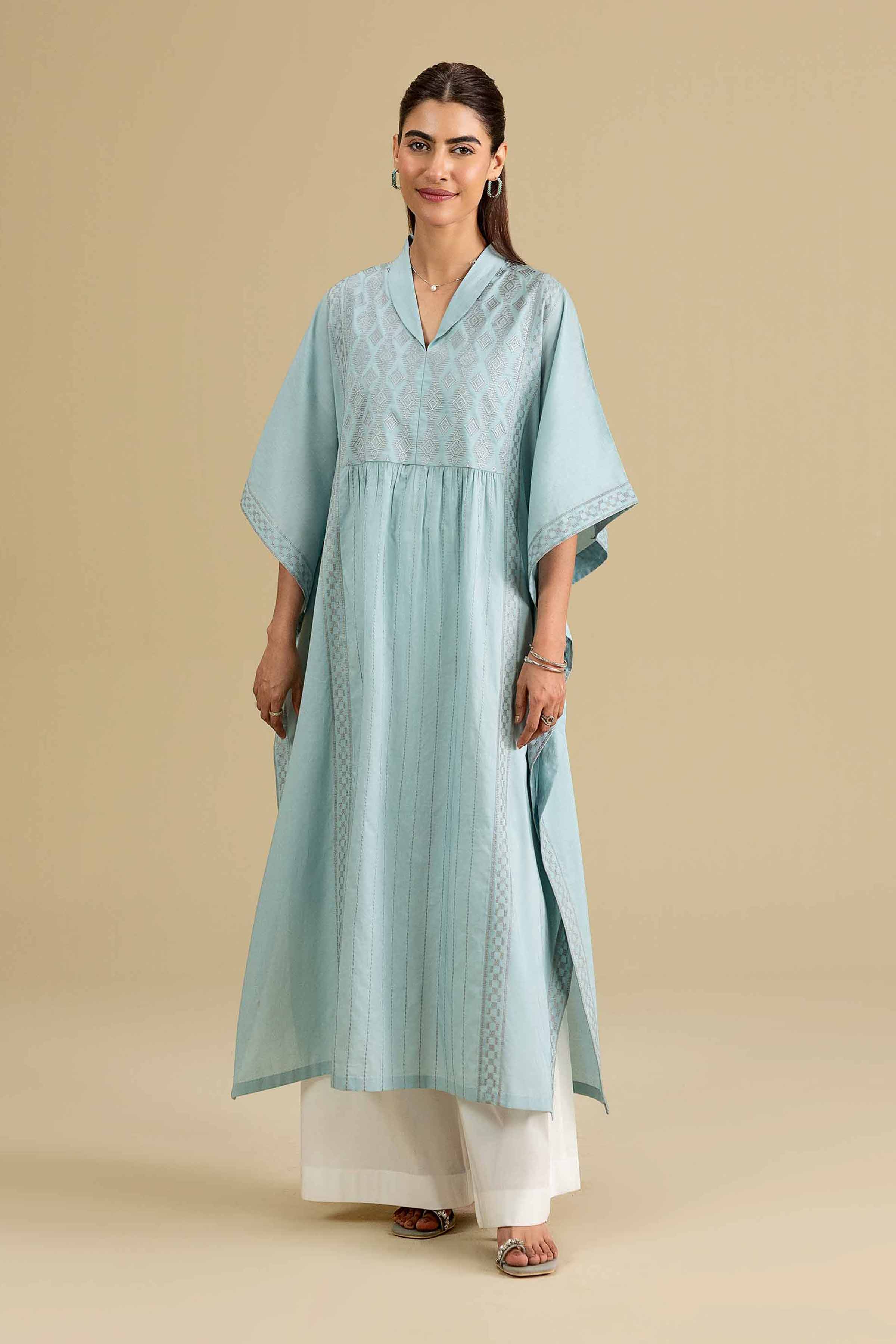 Embroidered Kaftan - KFE26-136