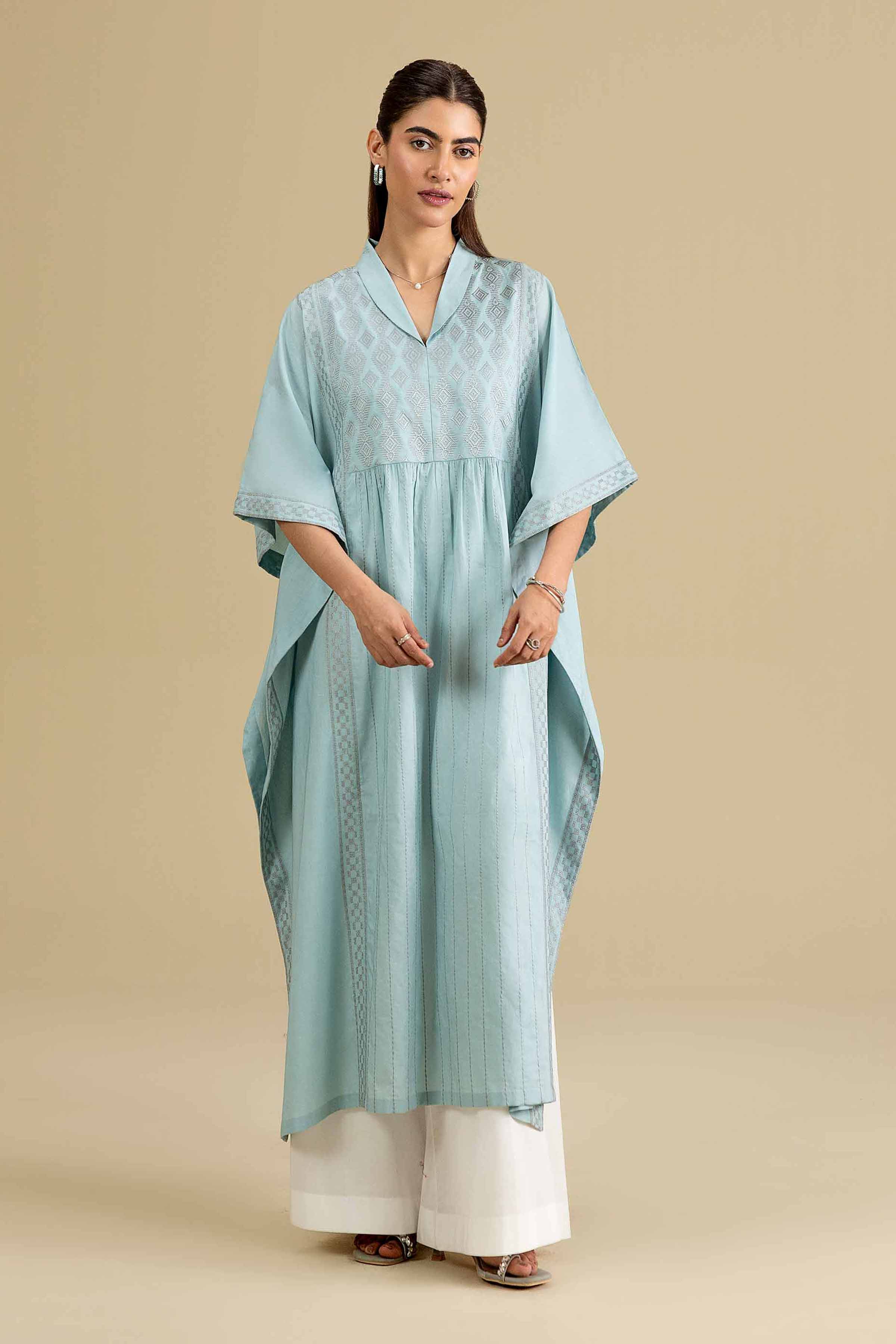 Embroidered Kaftan - KFE26-136