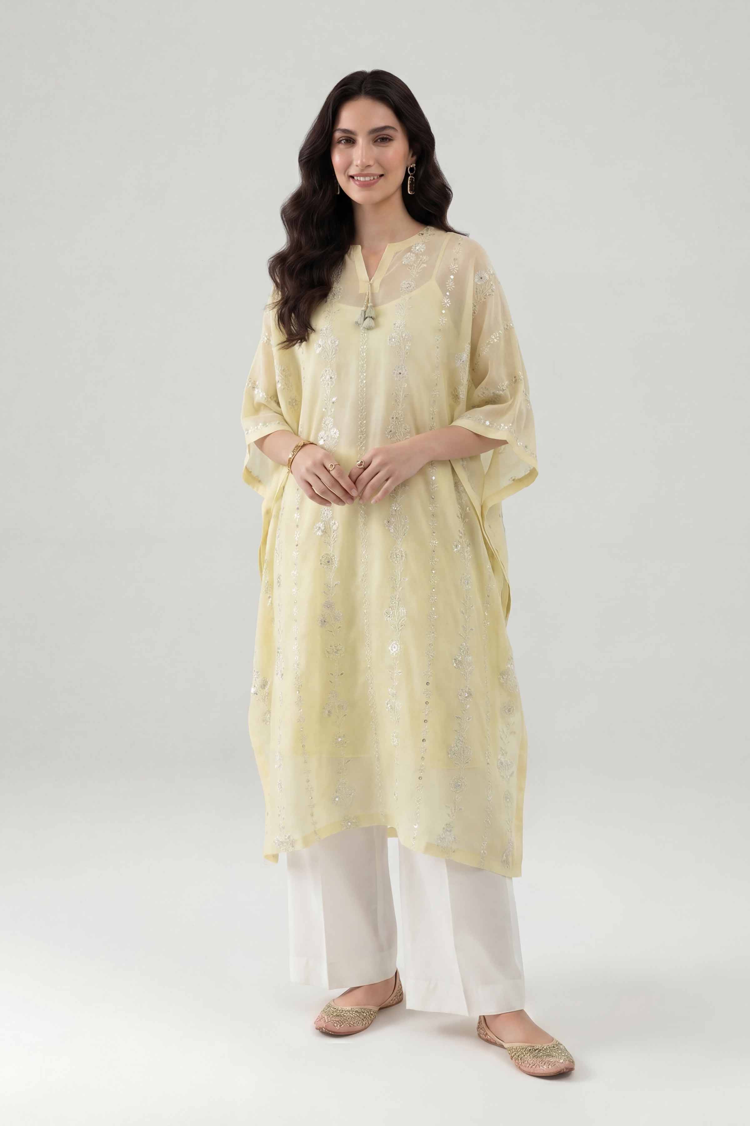 Embroidered Kaftan - KFE26-14
