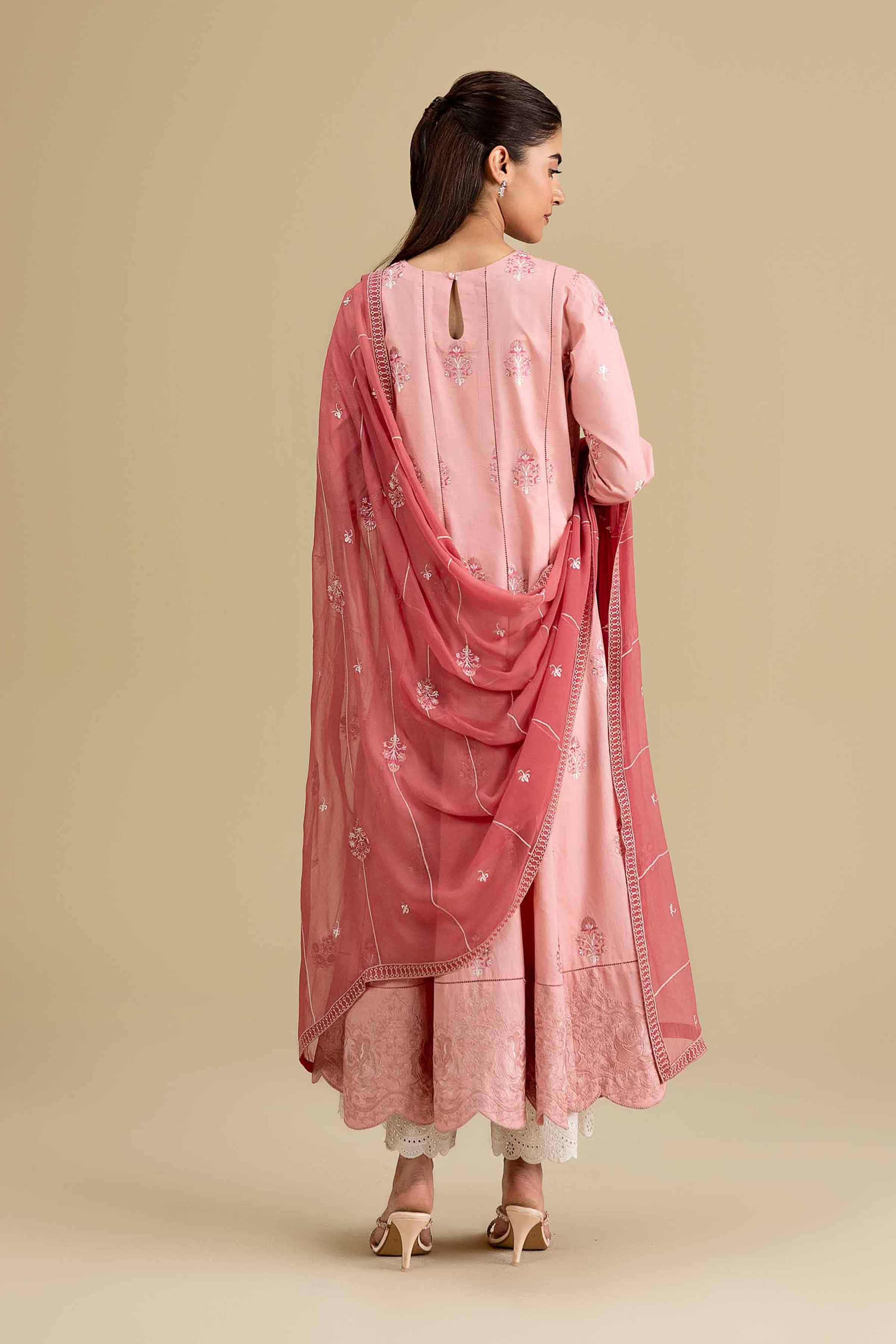 2 Piece - Embroidered Suit - KFE26-148