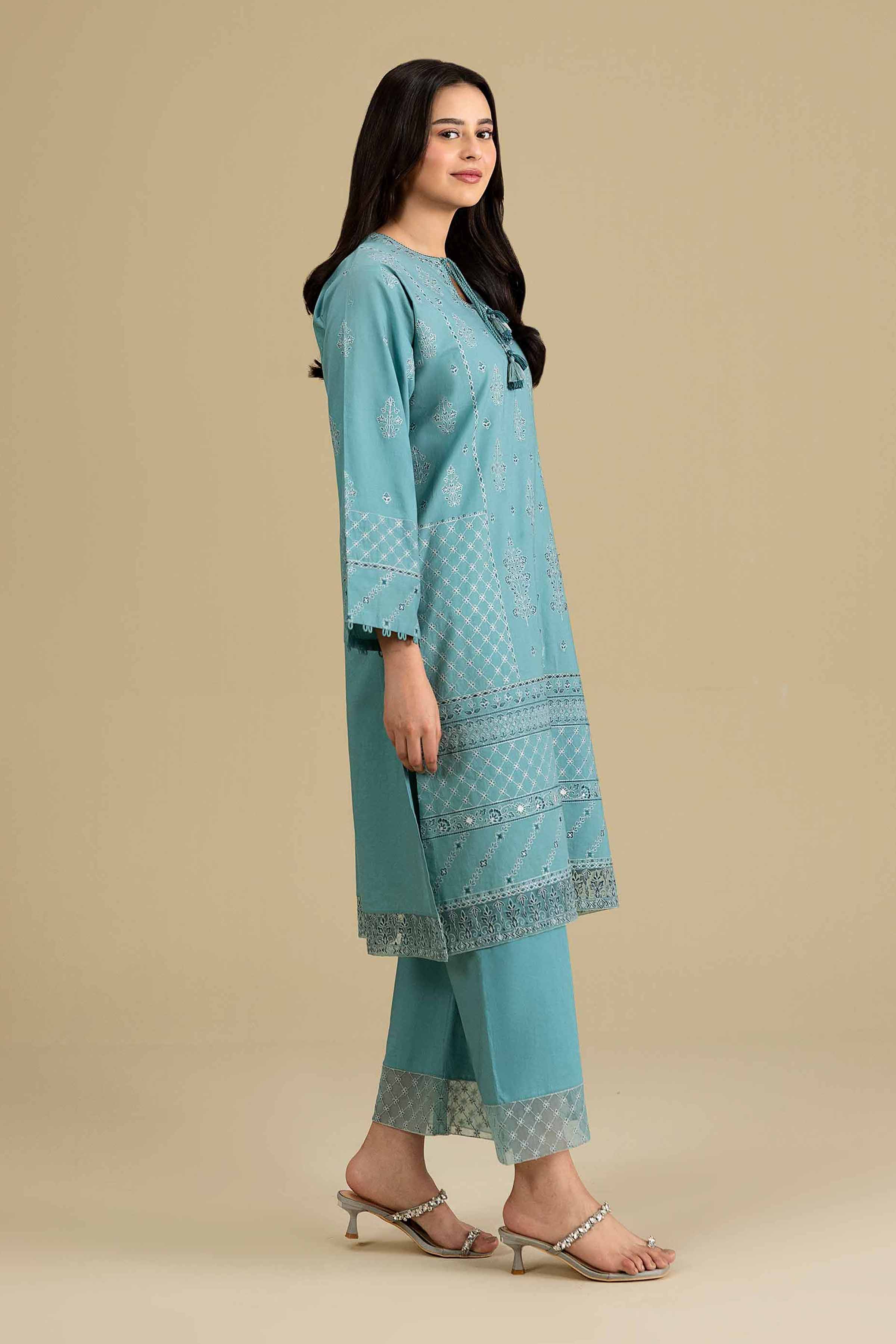 2 Piece - Embroidered Suit - KFE26-166