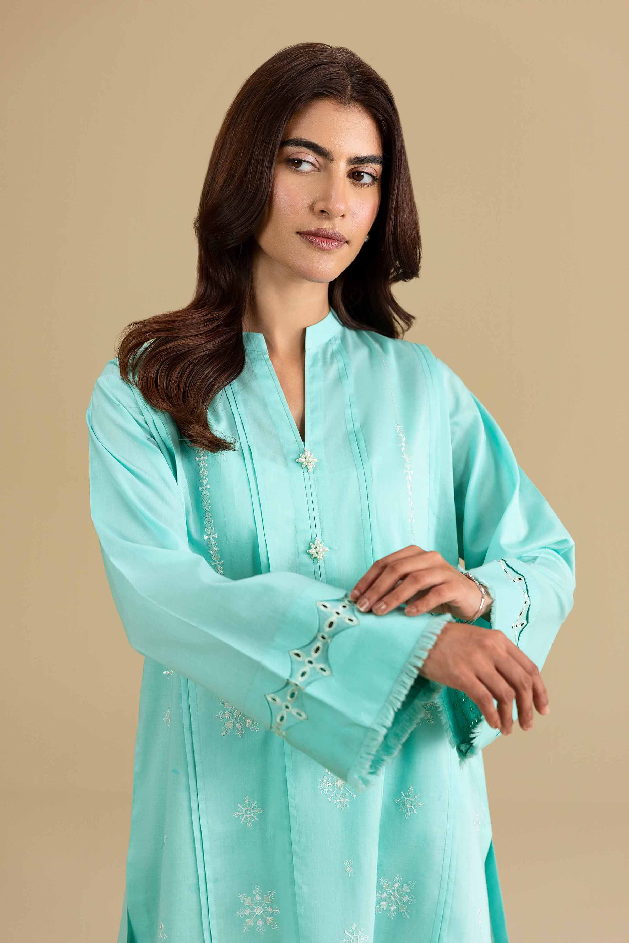 2 Piece - Embroidered Suit - KFE26-173