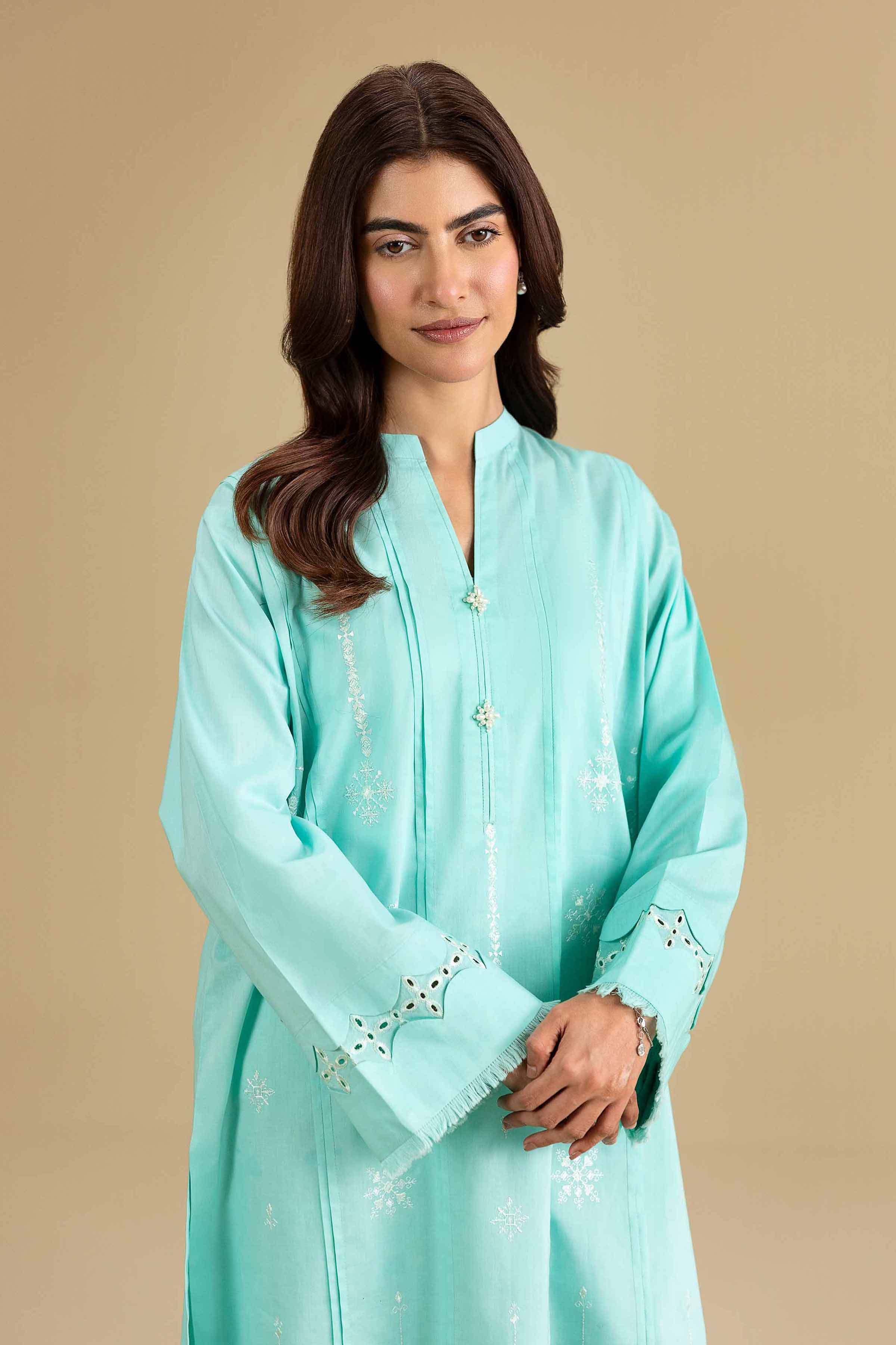 2 Piece - Embroidered Suit - KFE26-173