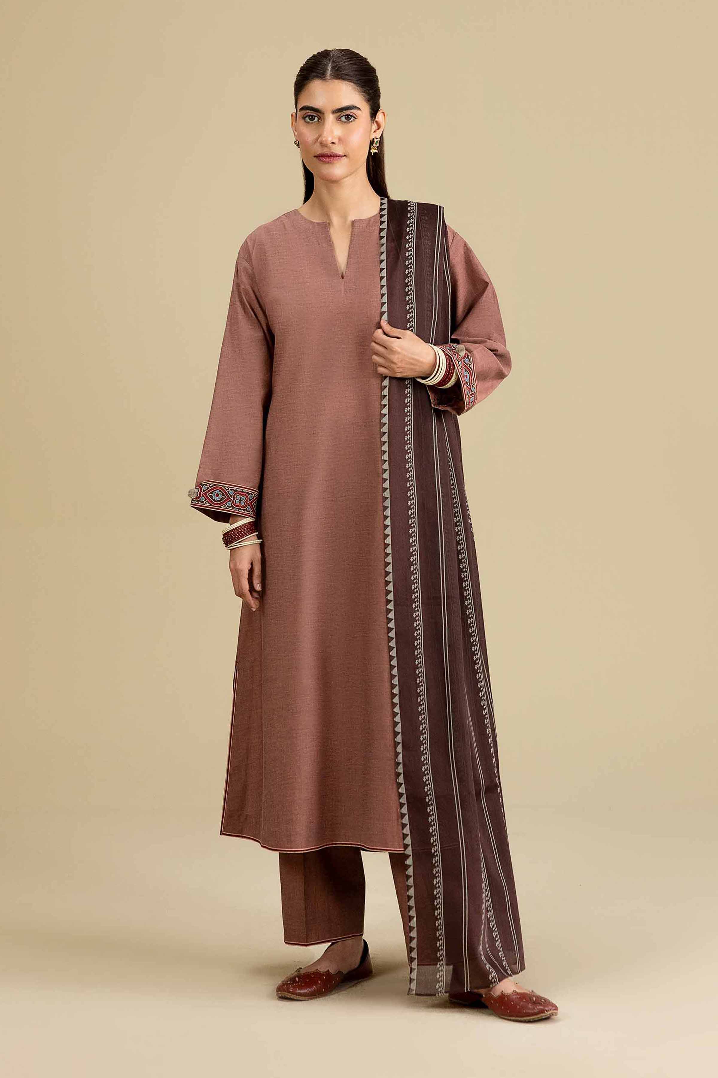 3 Piece - Printed Suit - KFE26-202