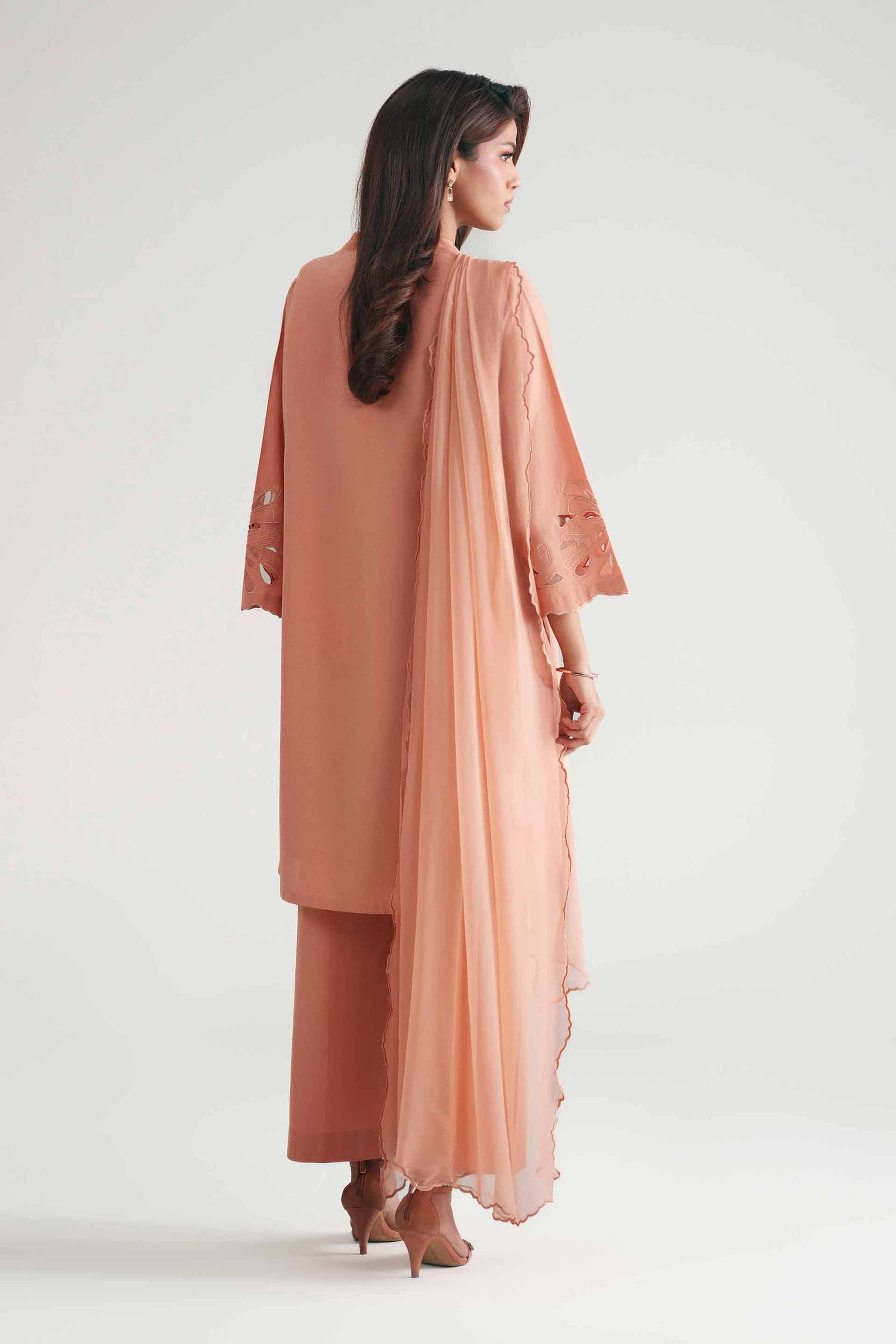 3 Piece - Embroidered Suit - KFE26-221