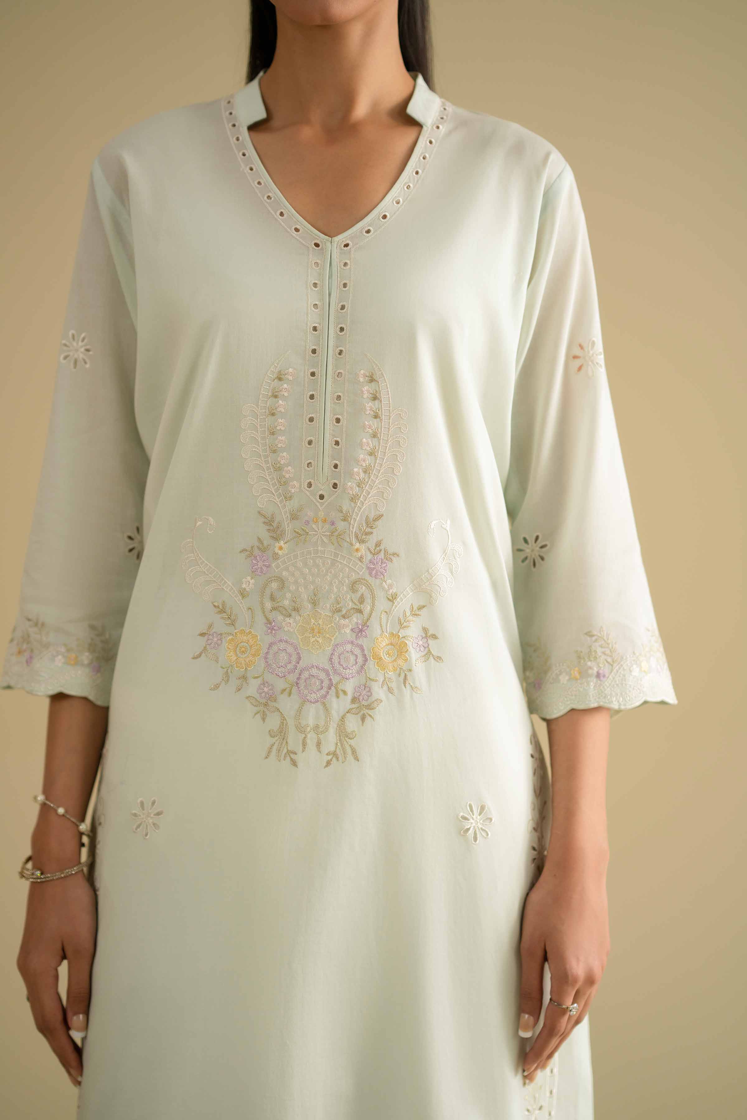 2 Piece - Embroidered Suit - KFE26-230 for Women - Pret Collection | Nishat | Shop Online