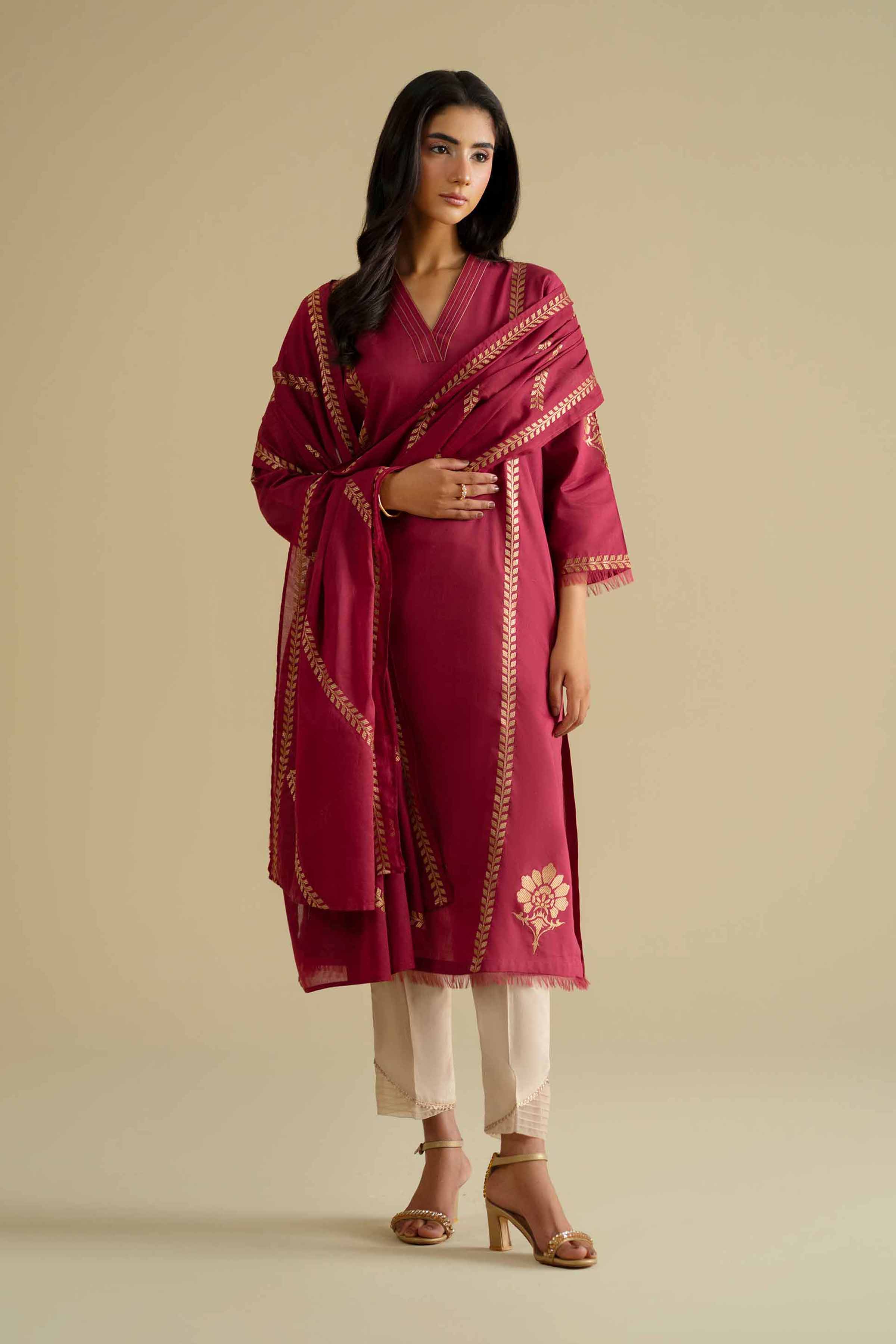 2 Piece - Embroidered Suit - KFE26-231 for Women - Pret Collection | Nishat | Shop Online